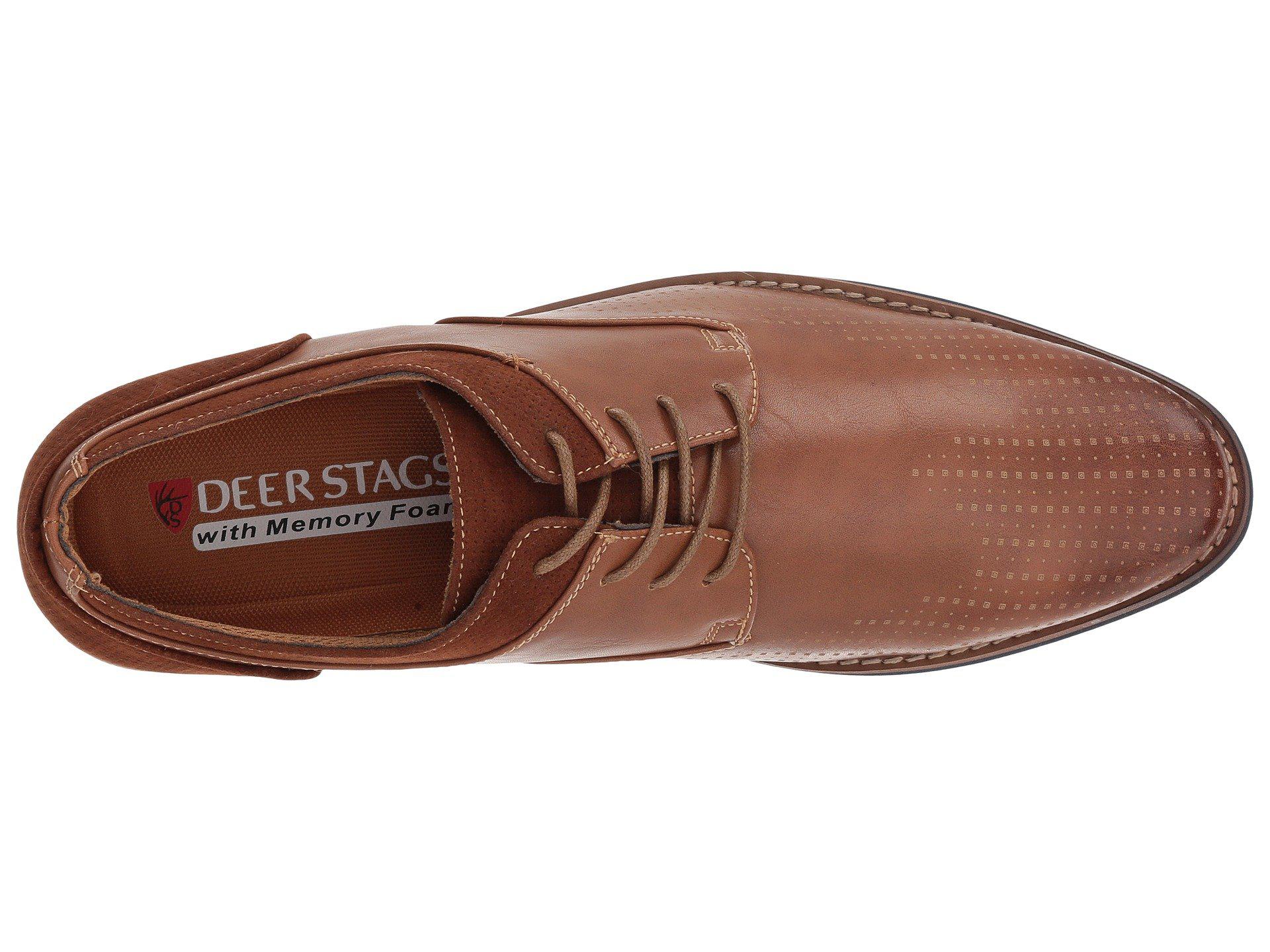 Deer Stags Synthetic Calgary Comfort Oxford In Brown For Men Lyst