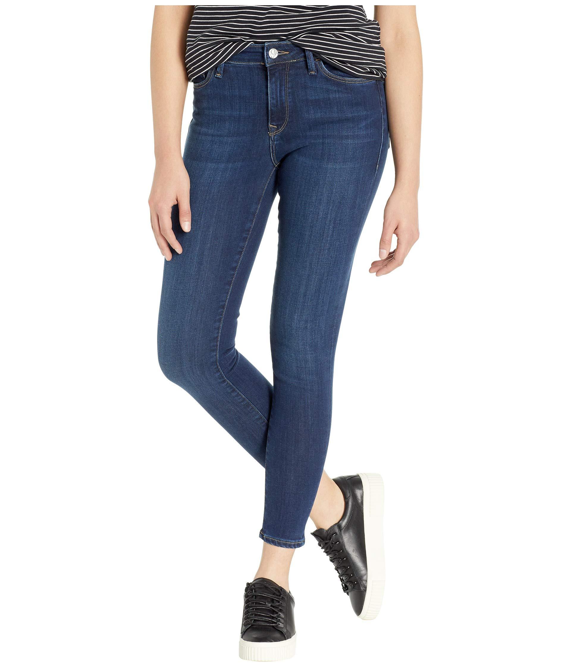 Mavi Jeans Denim Alissa High-rise Super Skinny Jeans In Dark Supersoft ...