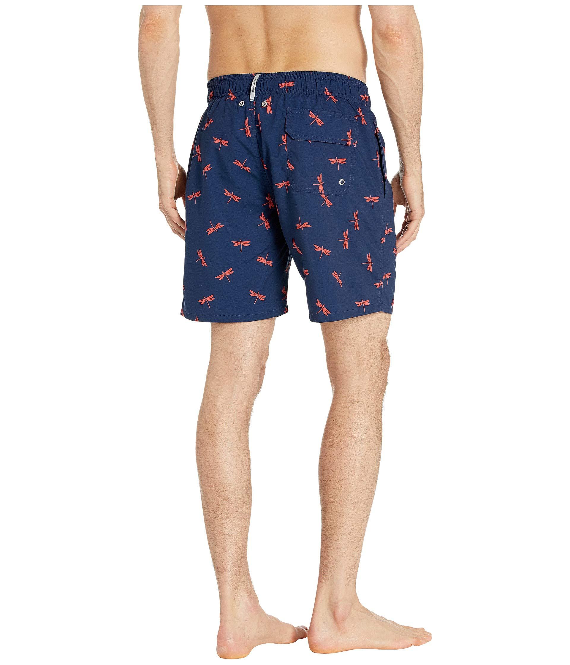 Bugatchi Synthetic Dragonfly Swim Shorts in Navy (Blue) for Men - Lyst