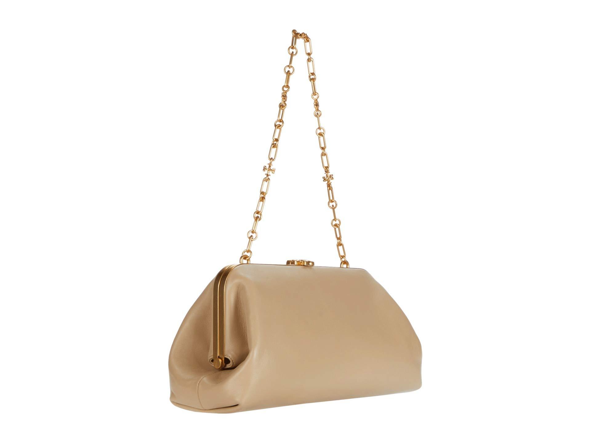 Tory Burch Cleo Bag in Natural | Lyst