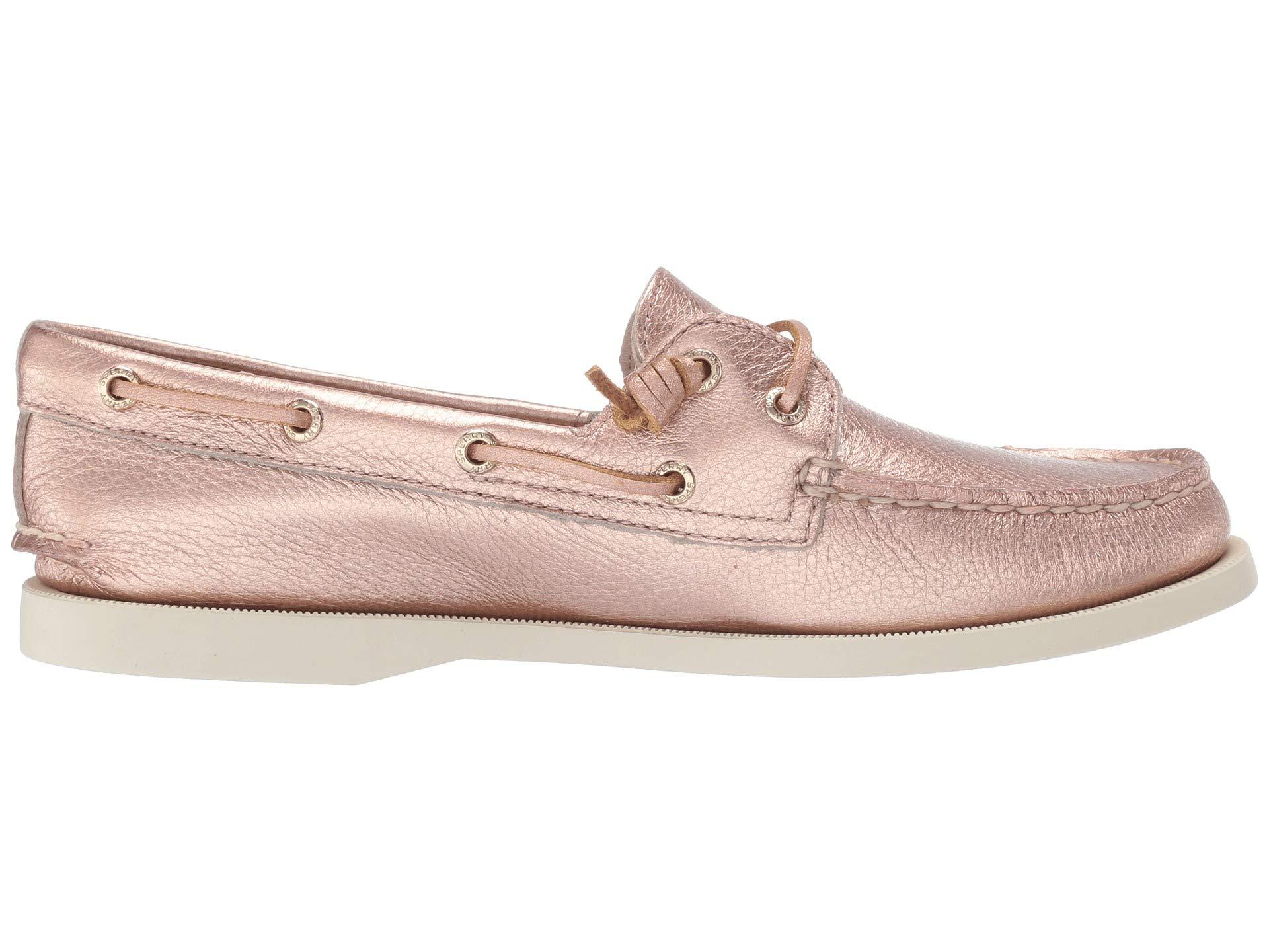 Sperry rose gold loafers Clearance