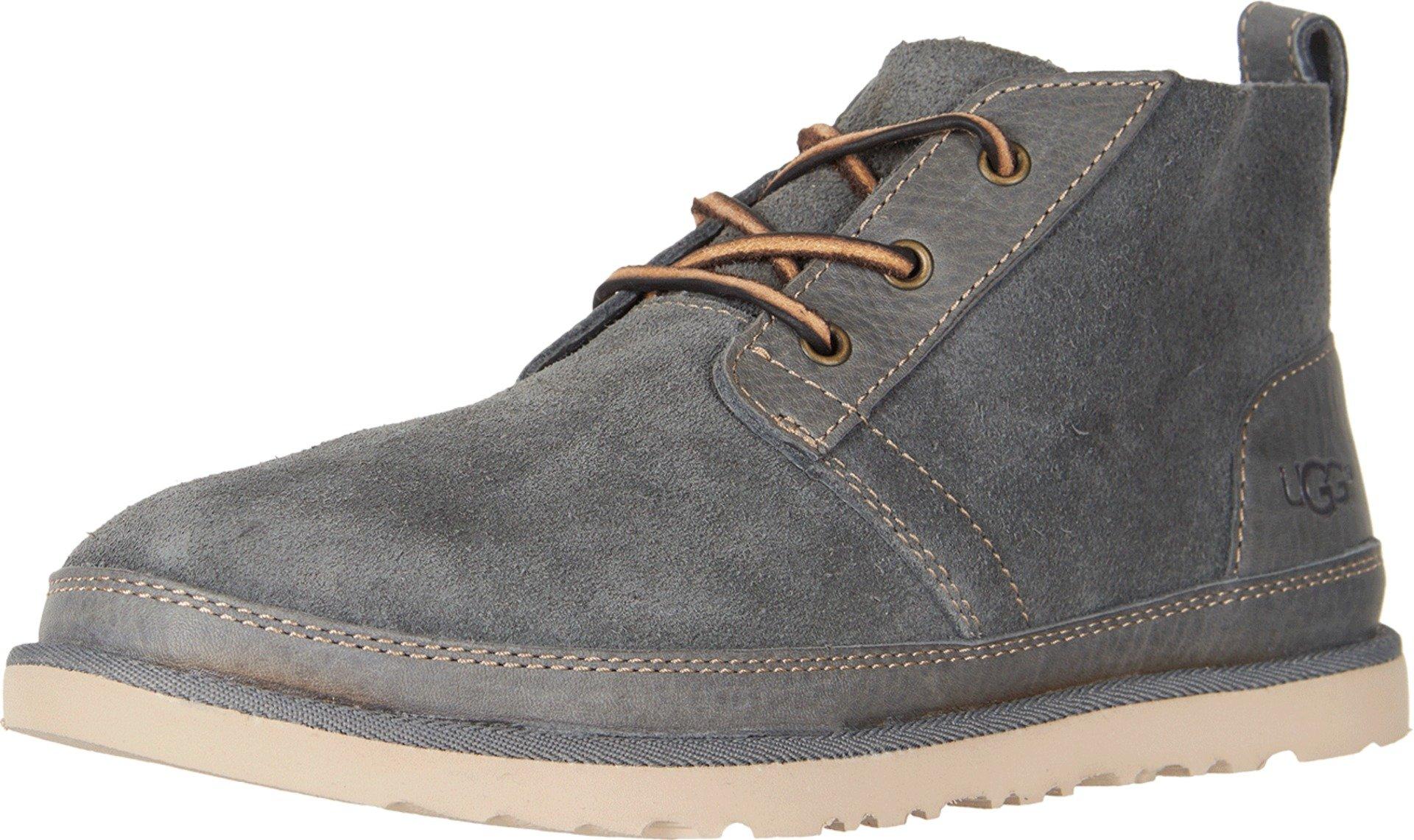 UGG Neumel Unlined Leather in Charcoal (Gray) for Men - Save 4% - Lyst