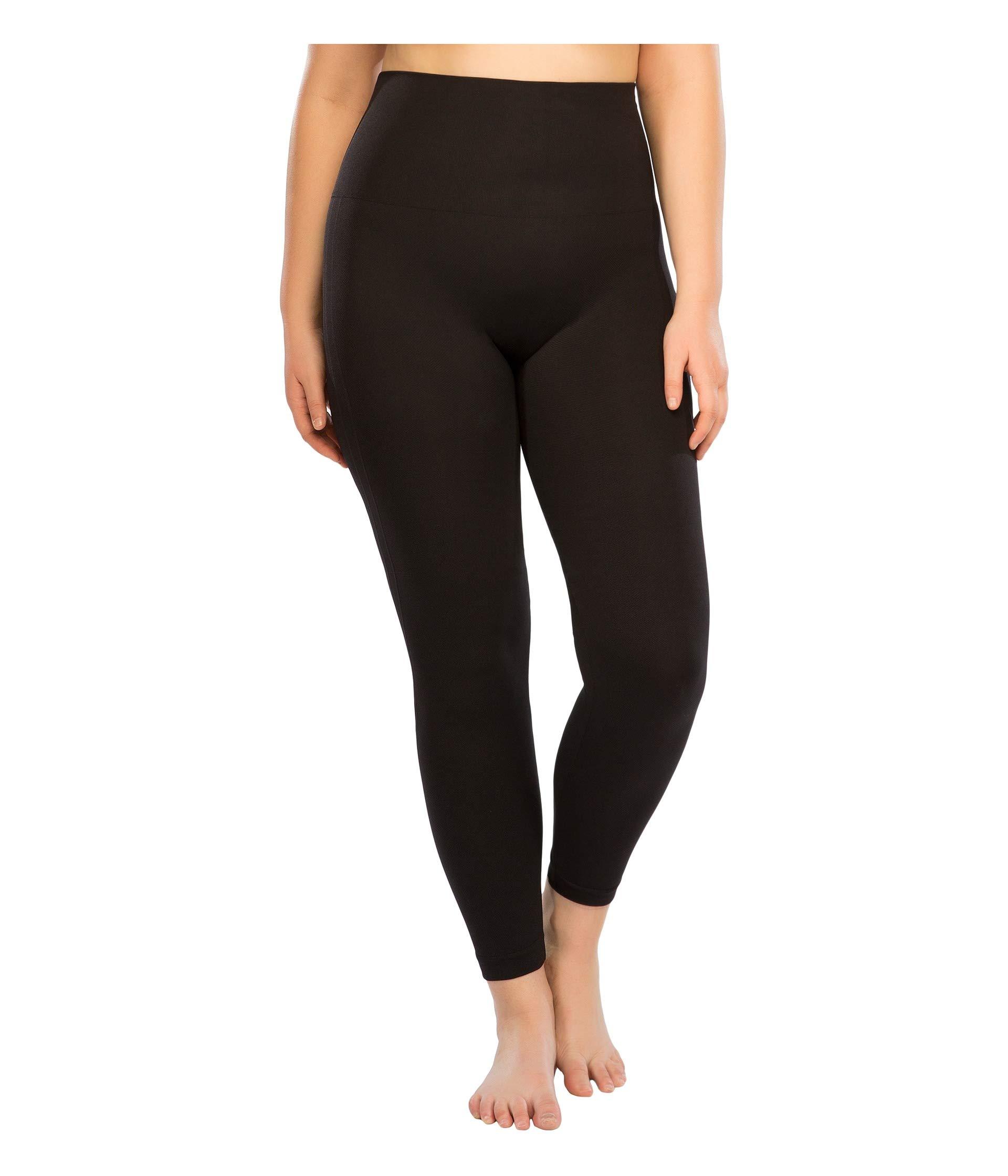 Spanx Synthetic Plus Size Look At Me Now Seamless Leggings in Black - Lyst