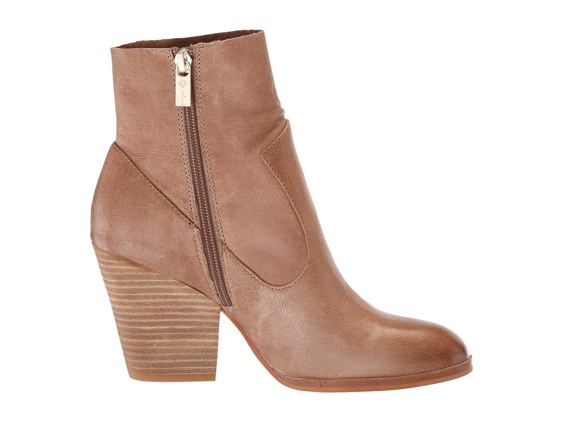 isola lani block heel bootie