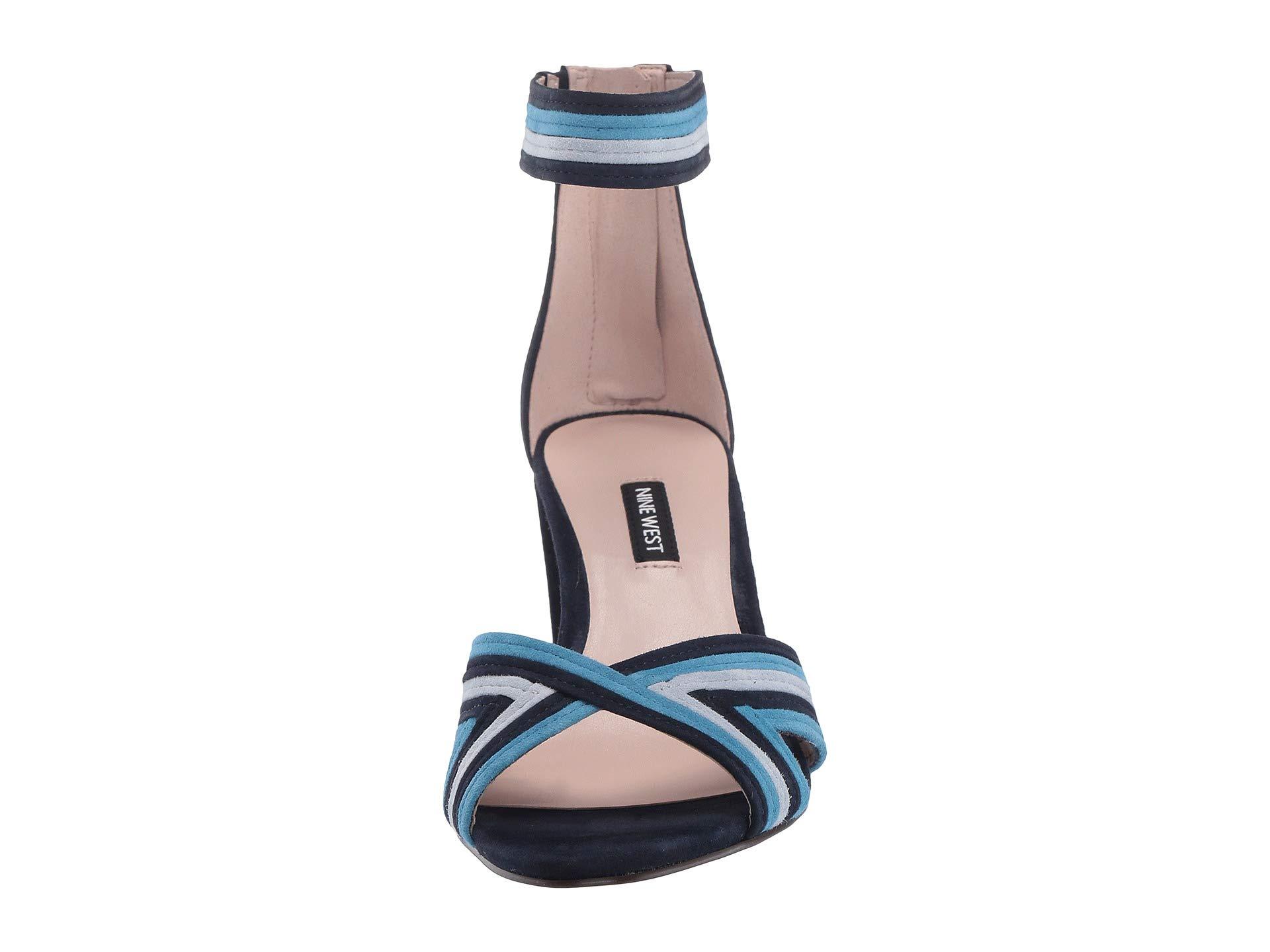 nine west pearl heeled sandal