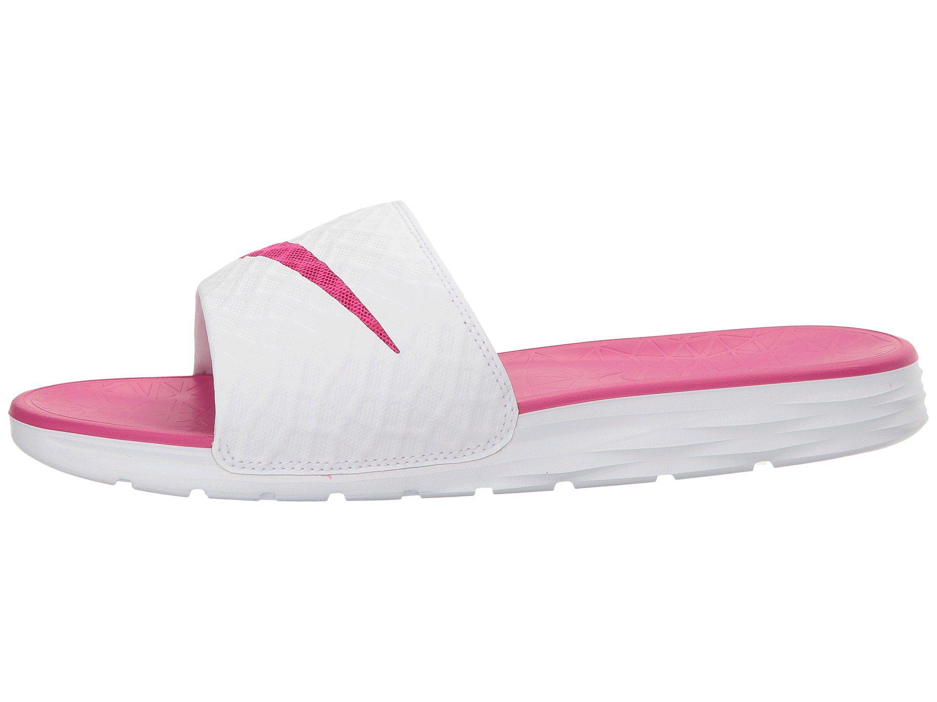 Nike Synthetic Benassi Solarsoft Slide Sandal | Lyst