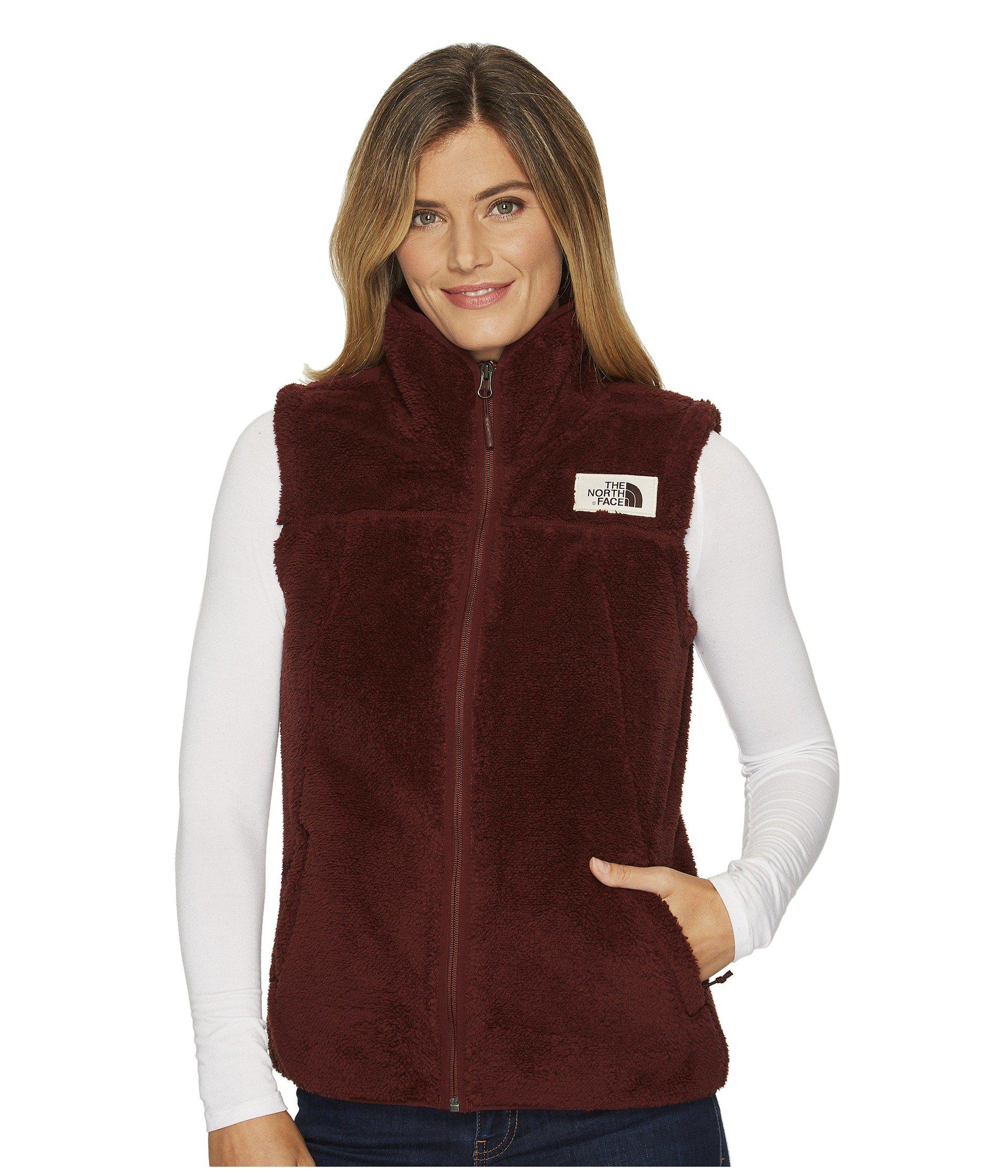 the north face campshire fleece vest