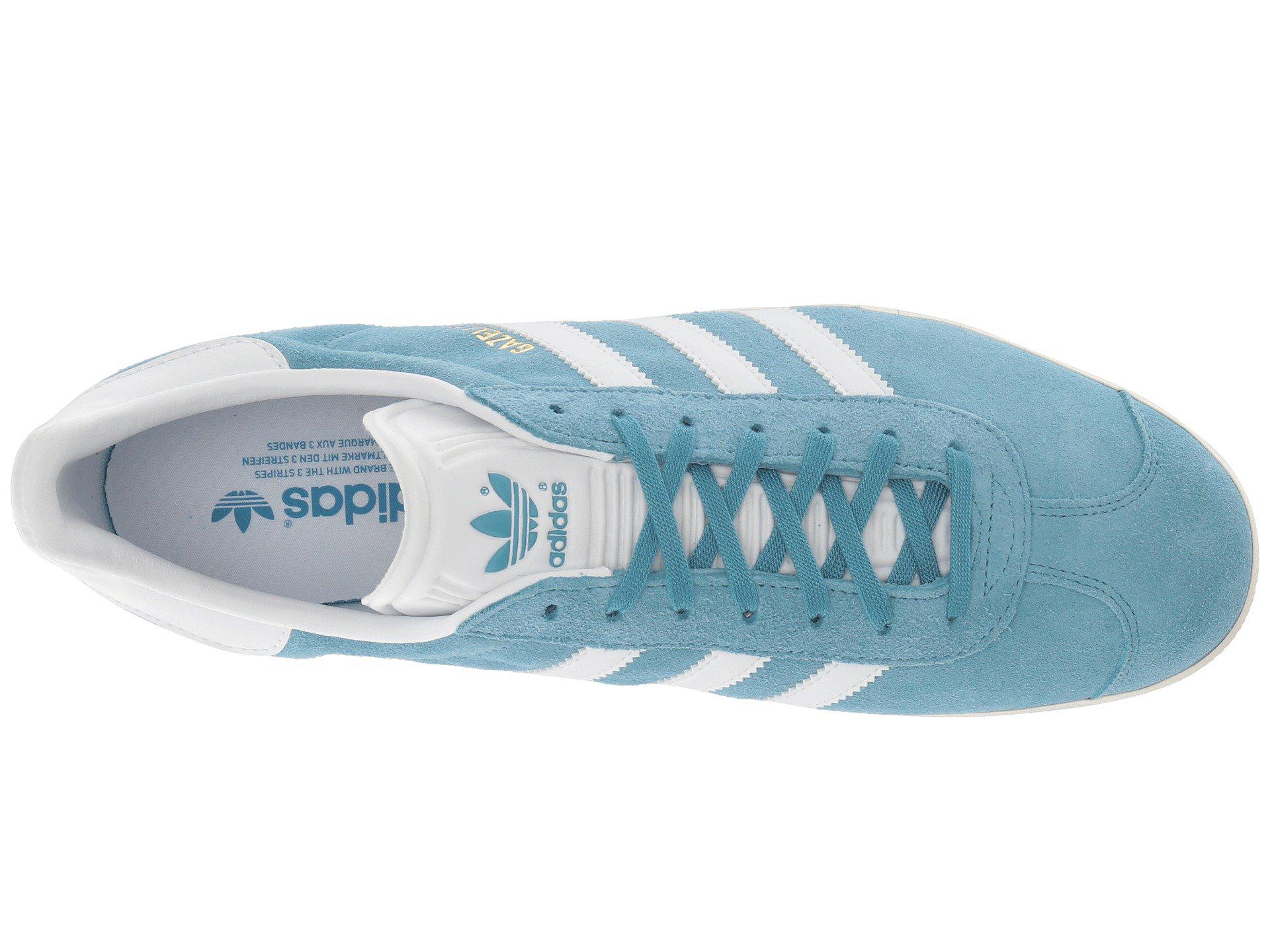 adidas Originals Gazelle (sky Blue Suede) Men's Shoes for Men | Lyst