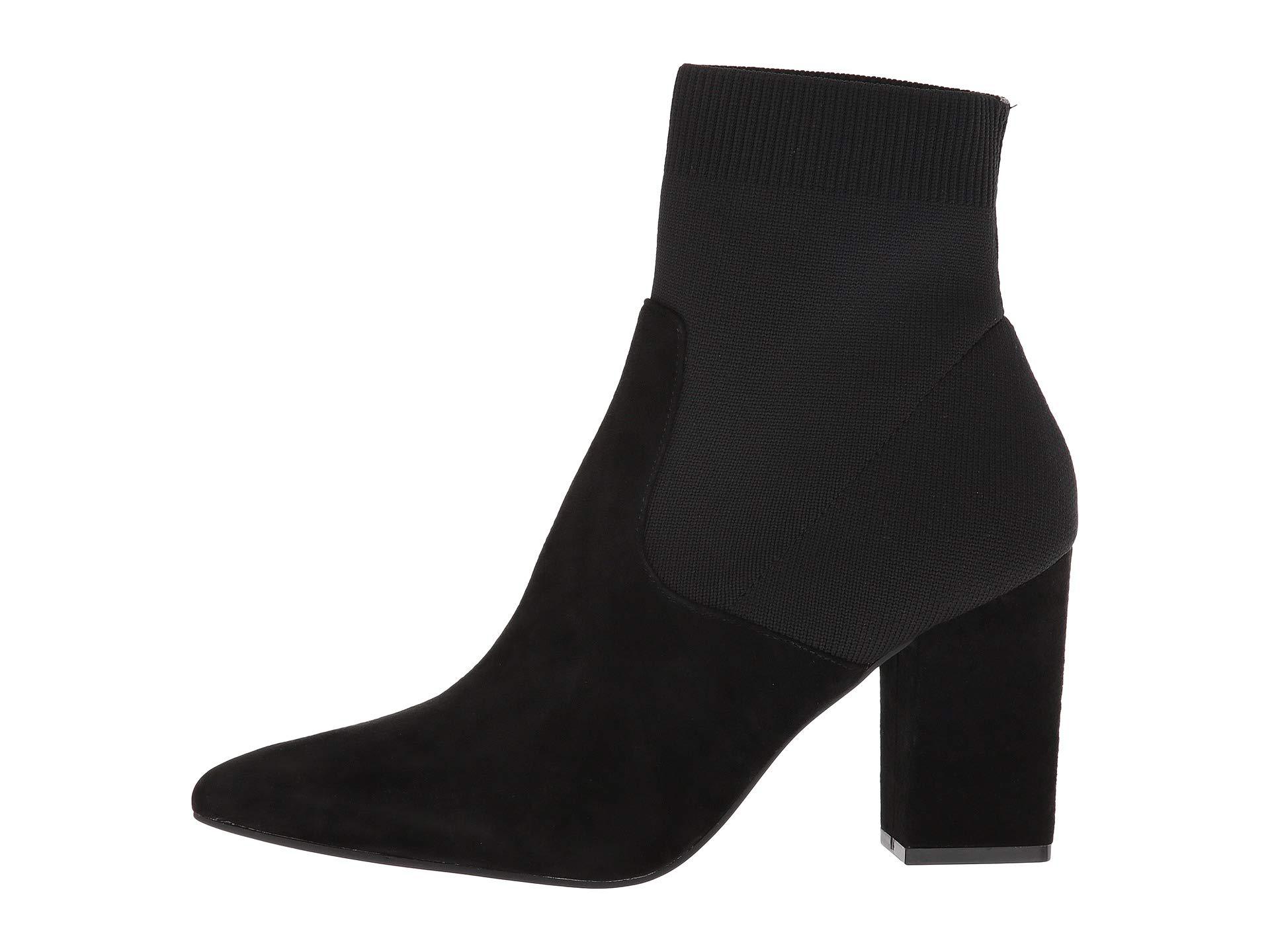 Steve Madden Remy Bootie (black Suede) Pull-on Boots - Lyst