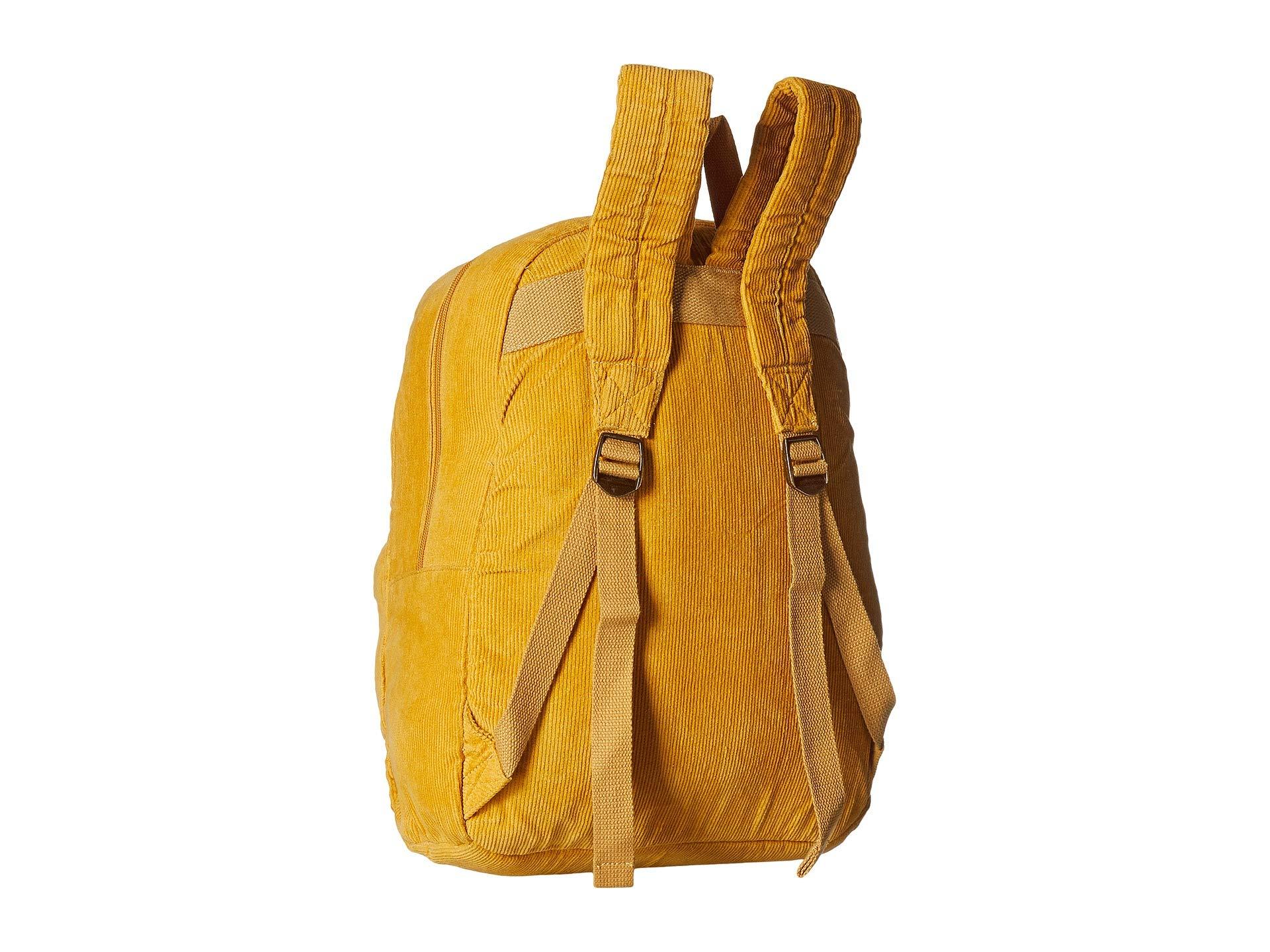 yellow billabong backpack