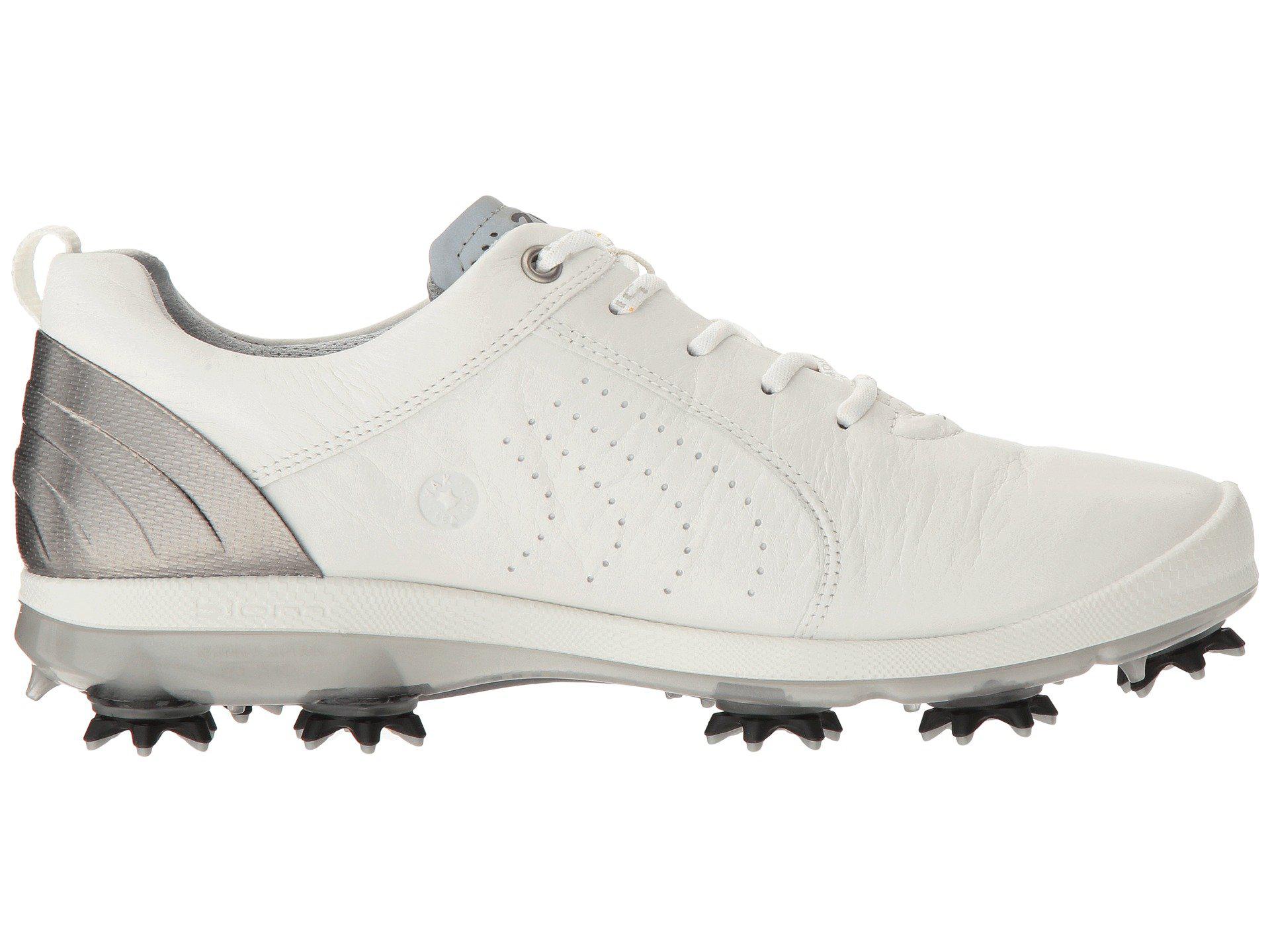 Ecco Leather Biom G 2 Free (concrete/silver Pink) Women's Golf Shoes | Lyst