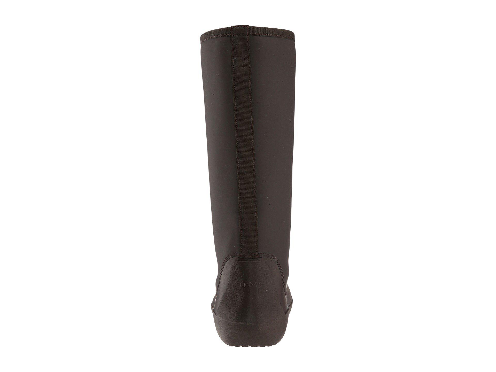 crocs rainfloe tall boot