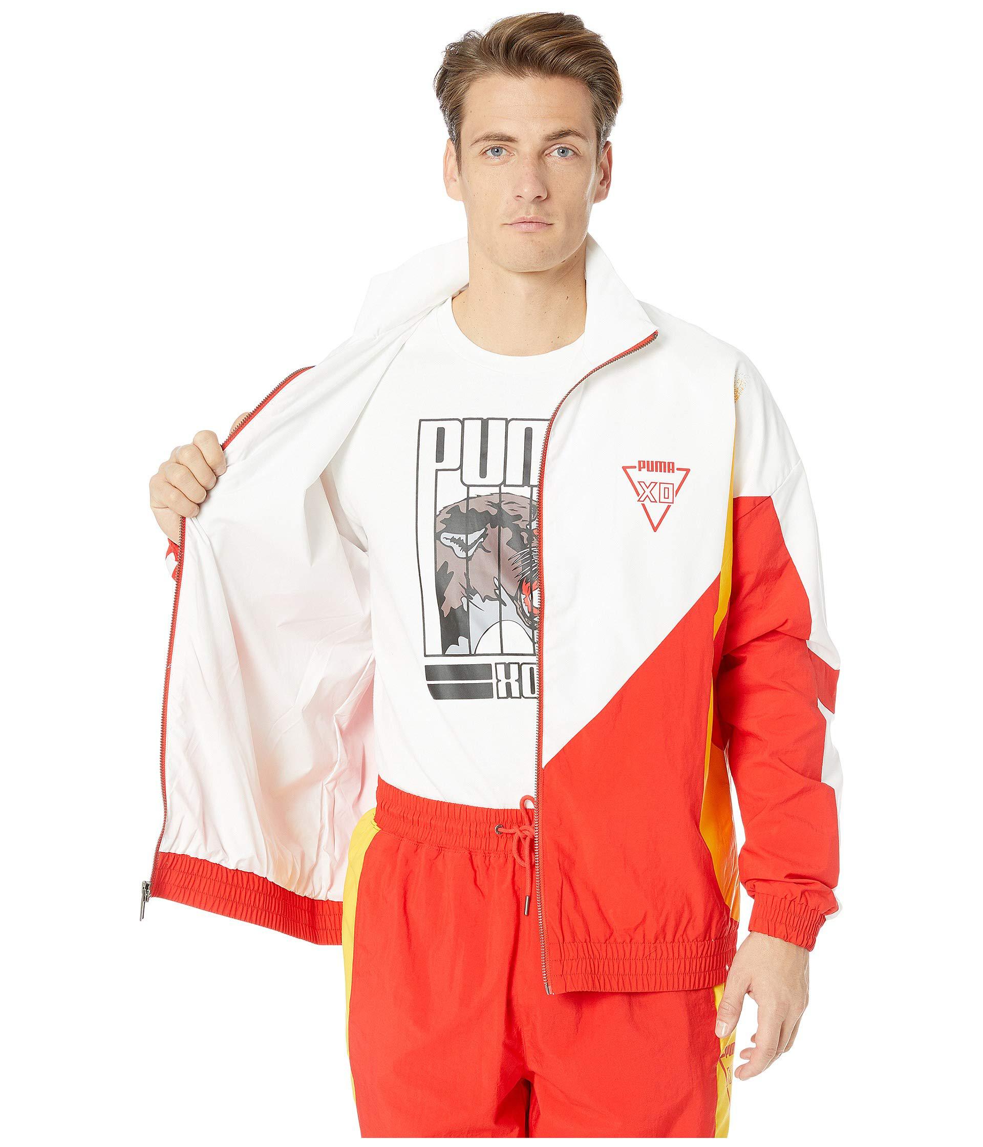 puma red coat
