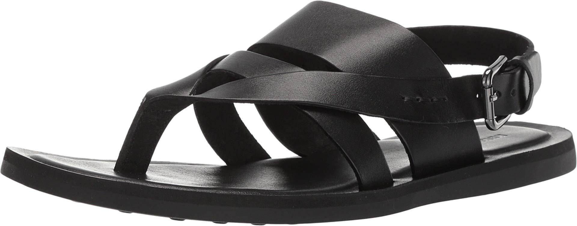 Cole Leather Ideal Sandal in Black for Men Lyst