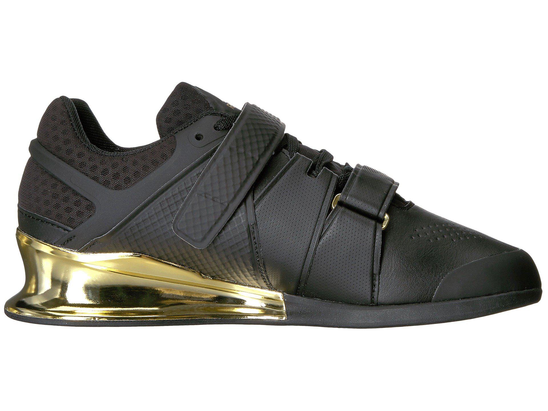 Reebok Synthetic Legacy Lifter in Black/Gold (Black) for Men - Lyst