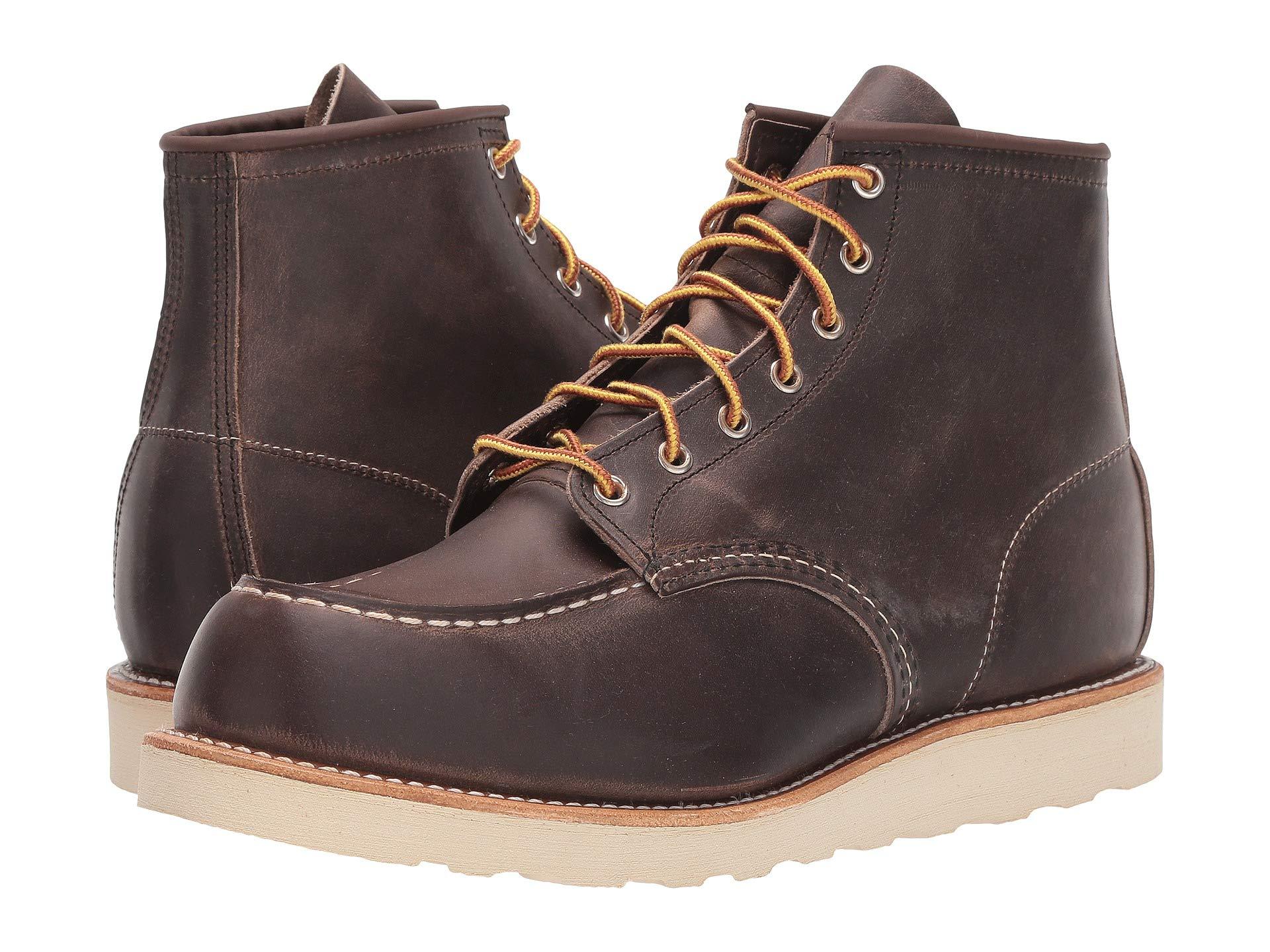 red wing 6 classic moc toe