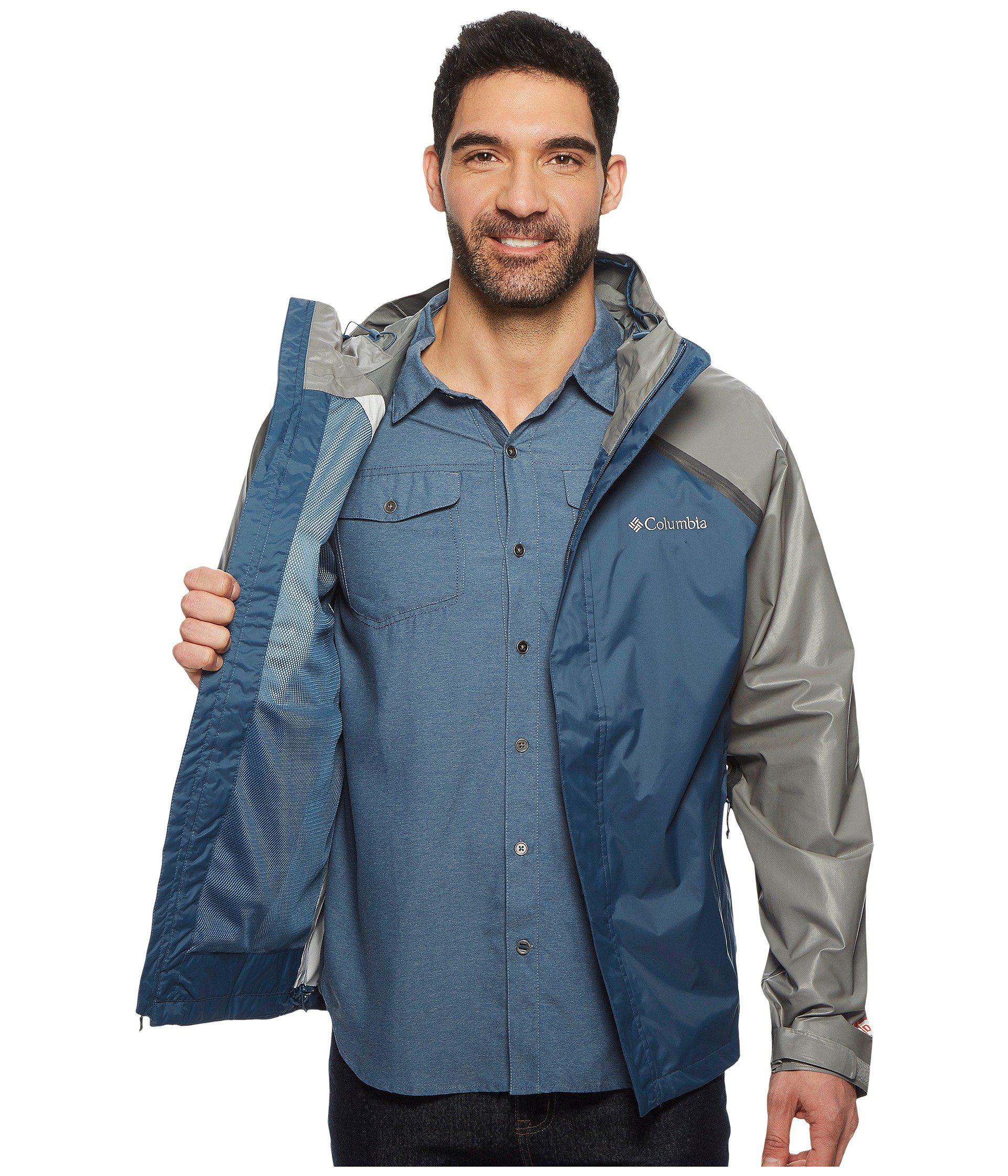 columbia men's titanium outdry hybrid jacket