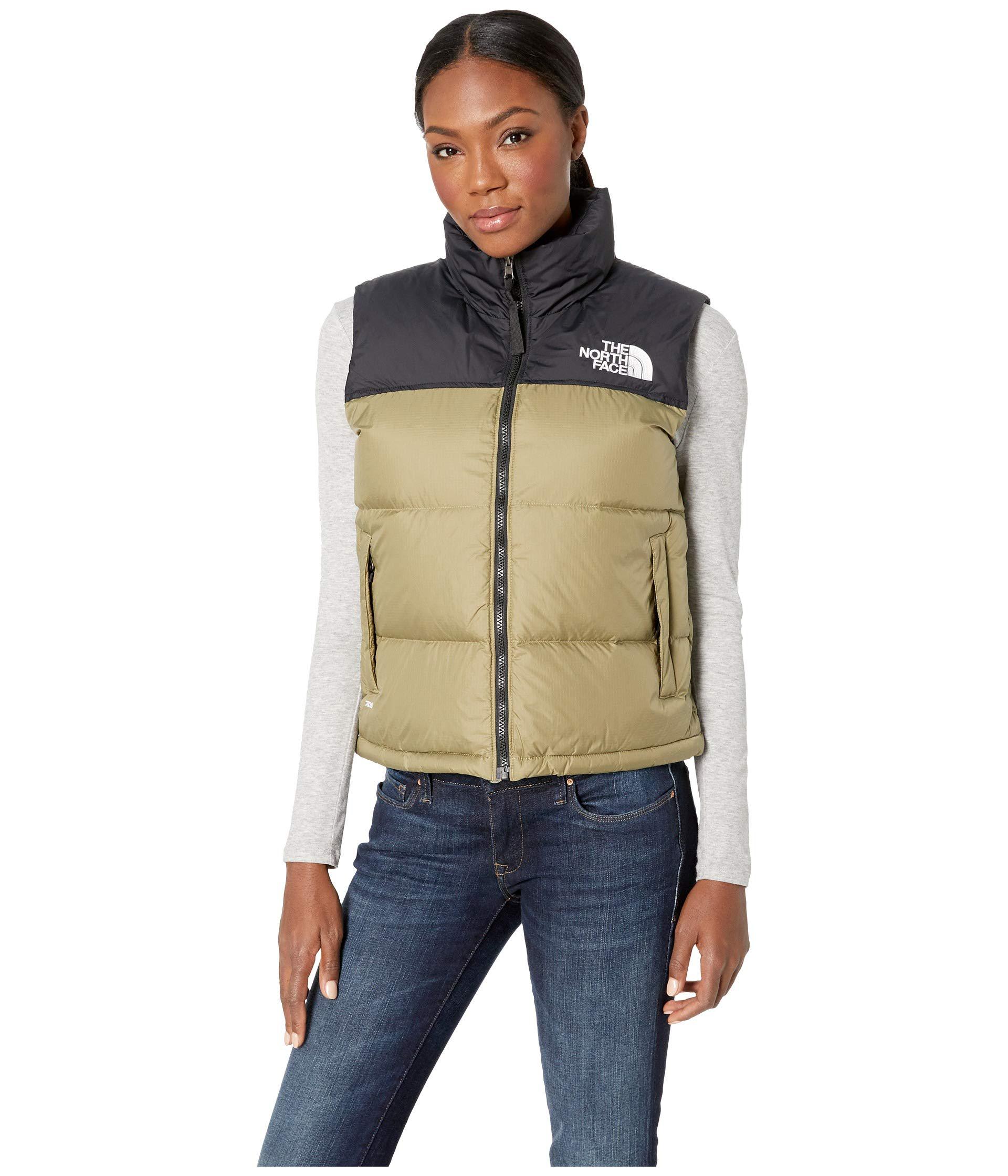 the north face 1996 retro nuptse jacket tumbleweed green
