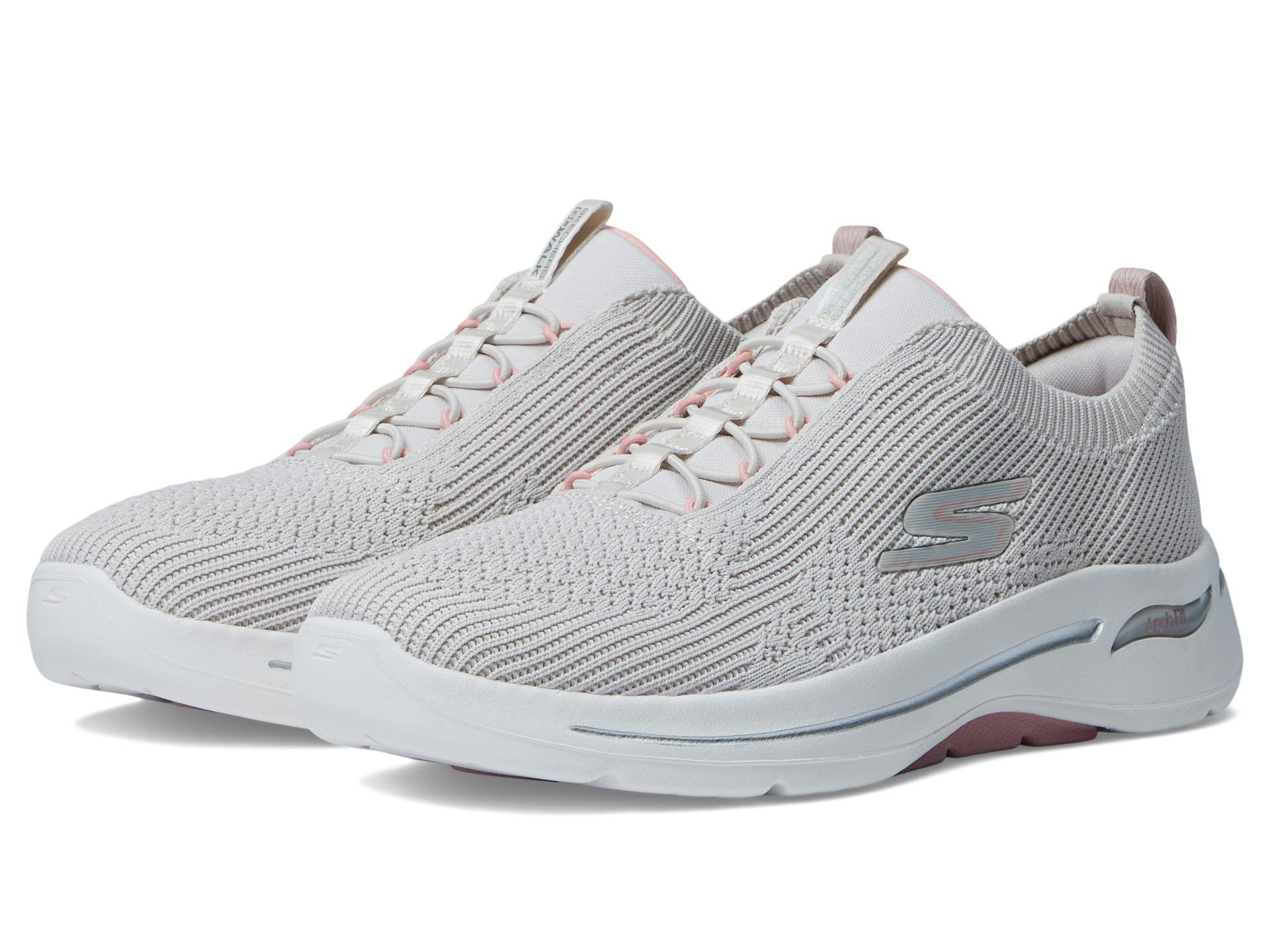 Skechers Go Walk Arch Fit - Crystal Waves in Gray | Lyst