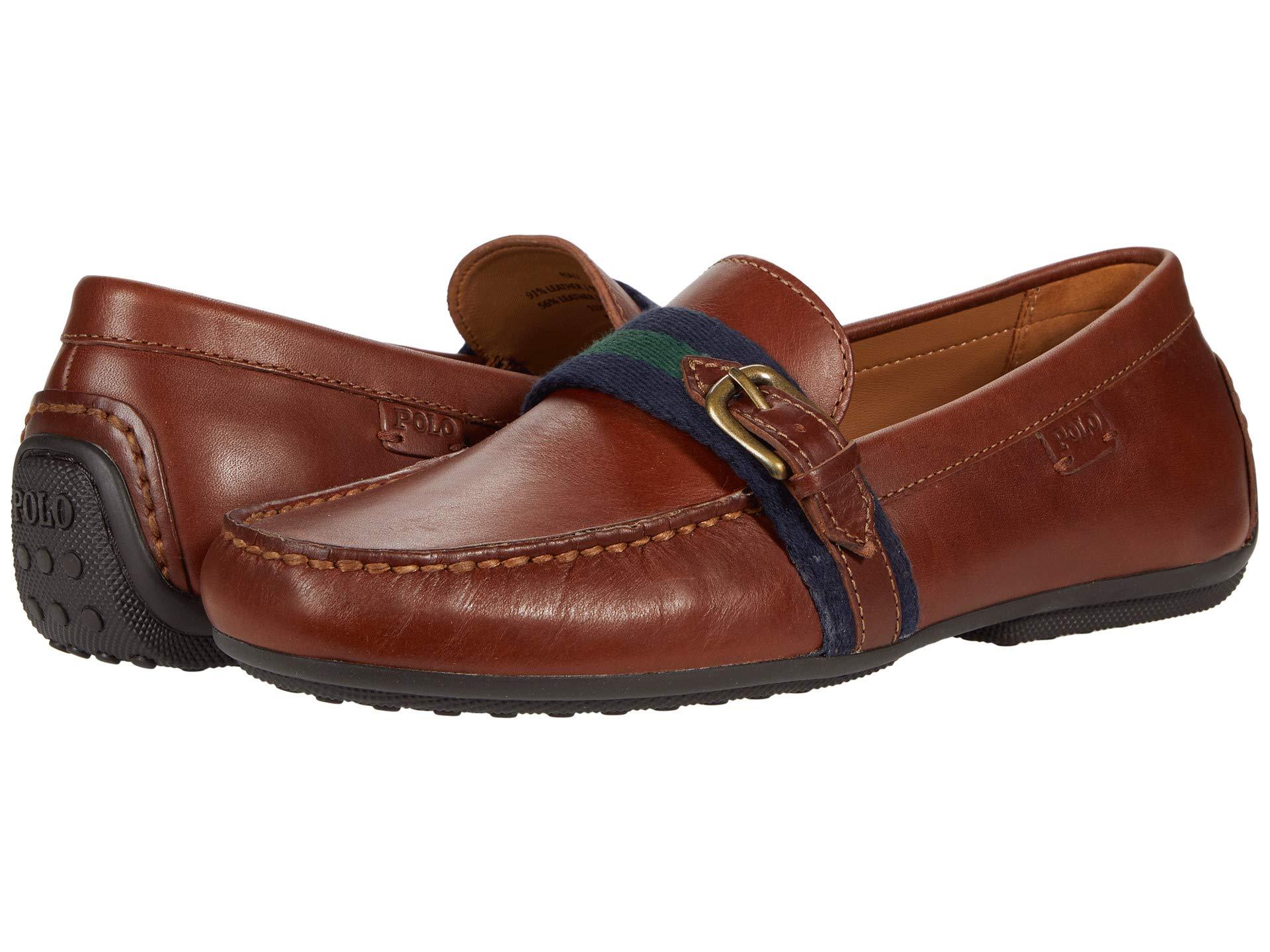 Polo Ralph Lauren Riali Loafer in Brown for Men | Lyst