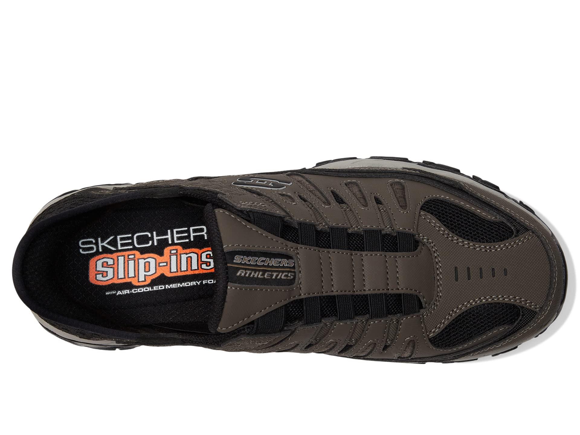 Skechers Afterburn M. Fit Ridgeburn Slip-in in Black for Men | Lyst