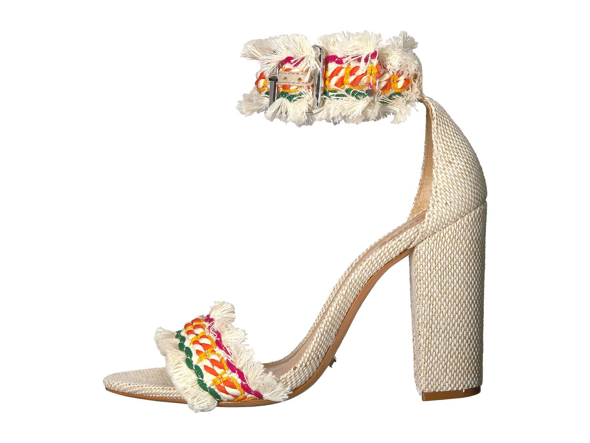 Schutz Leather Zoola in Natural | Lyst