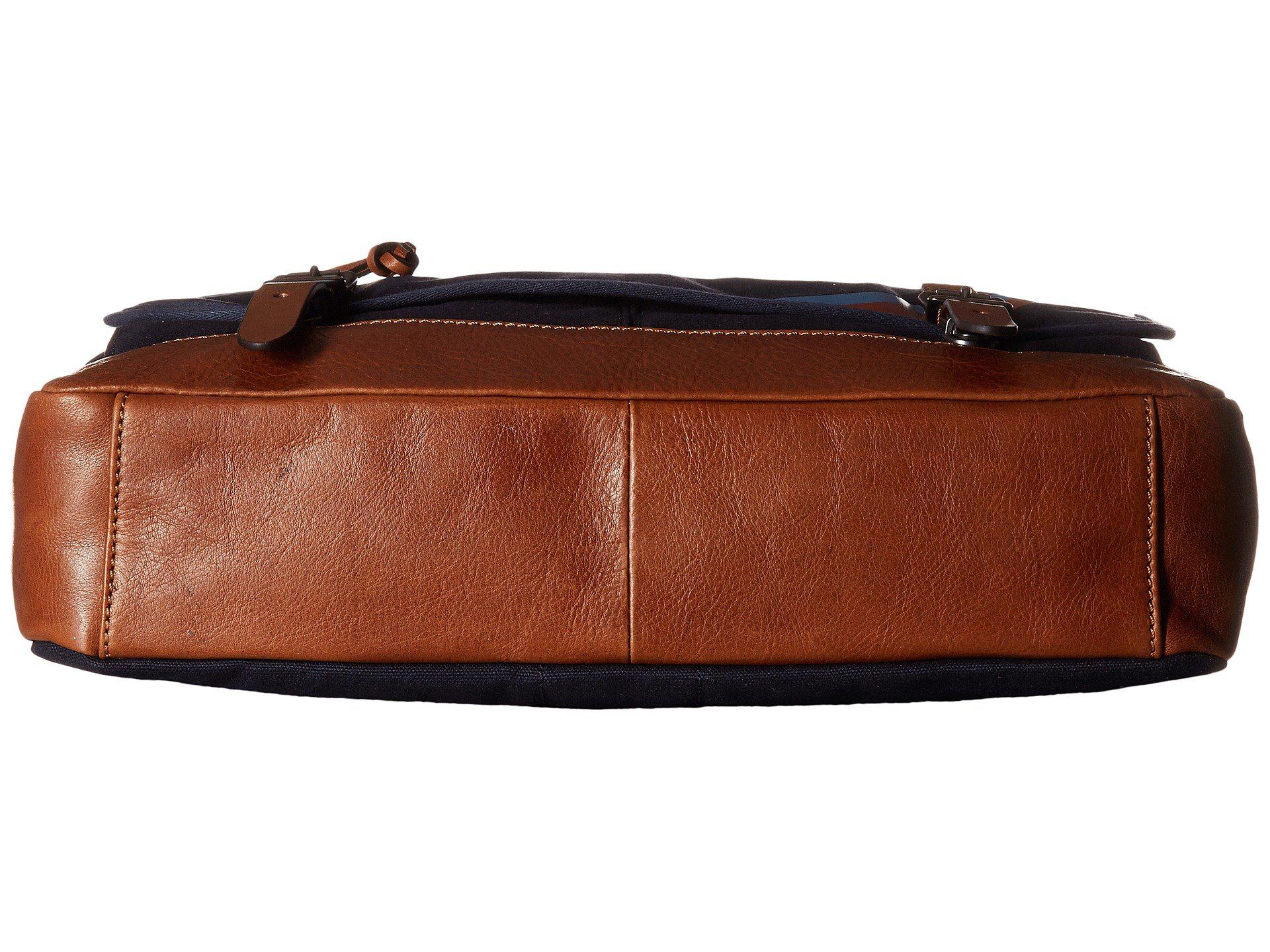 Fossil Men's Defender Messenger Bag Keweenaw Bay Indian Community