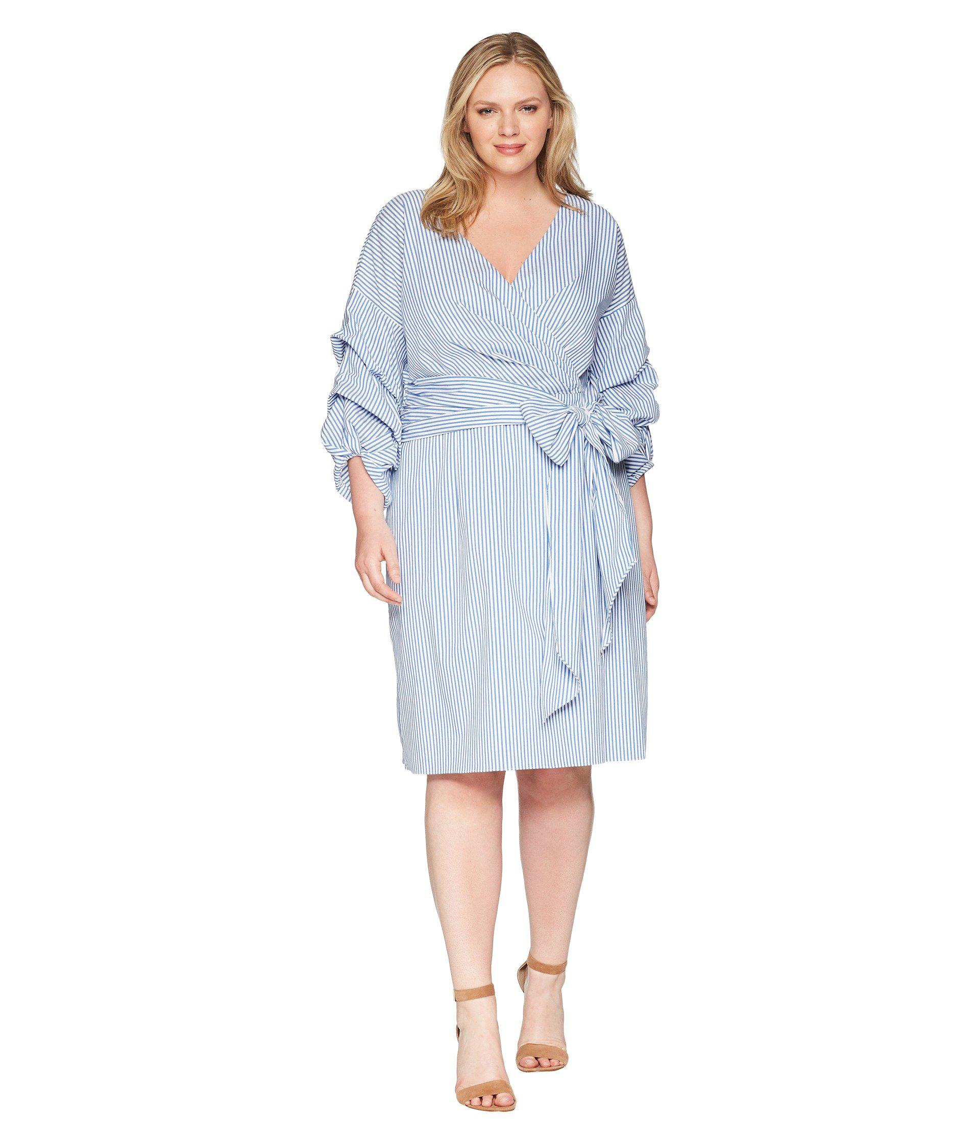 long sleeve short wrap dress