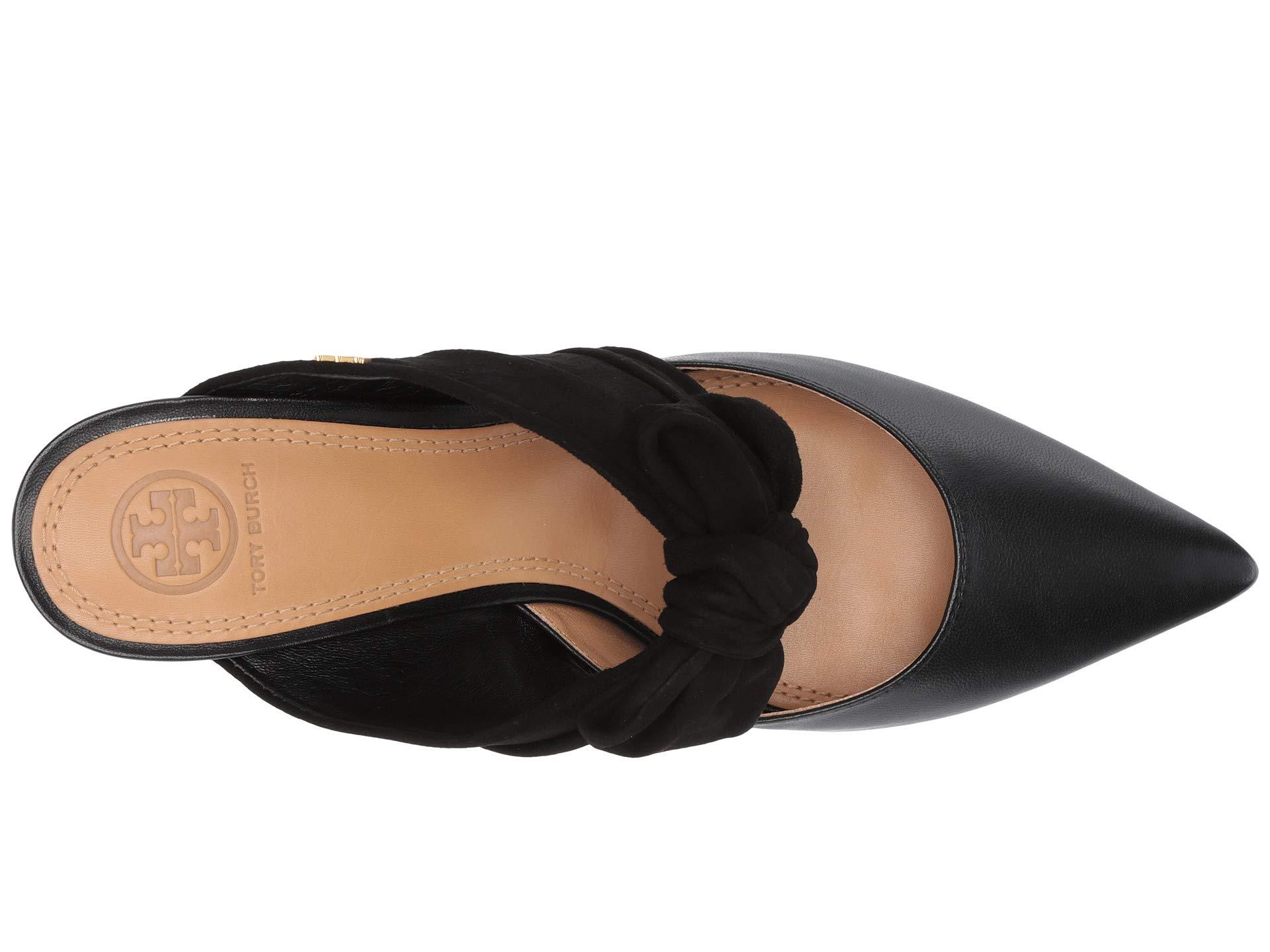 Tory Burch 65 Mm Eleanor Mule in Black | Lyst