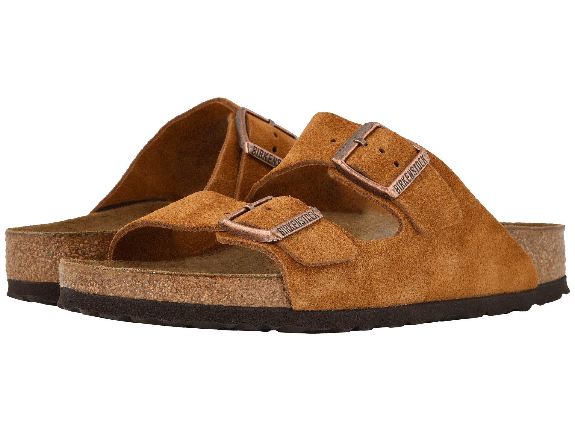 birkenstock arizona soft footbed mink