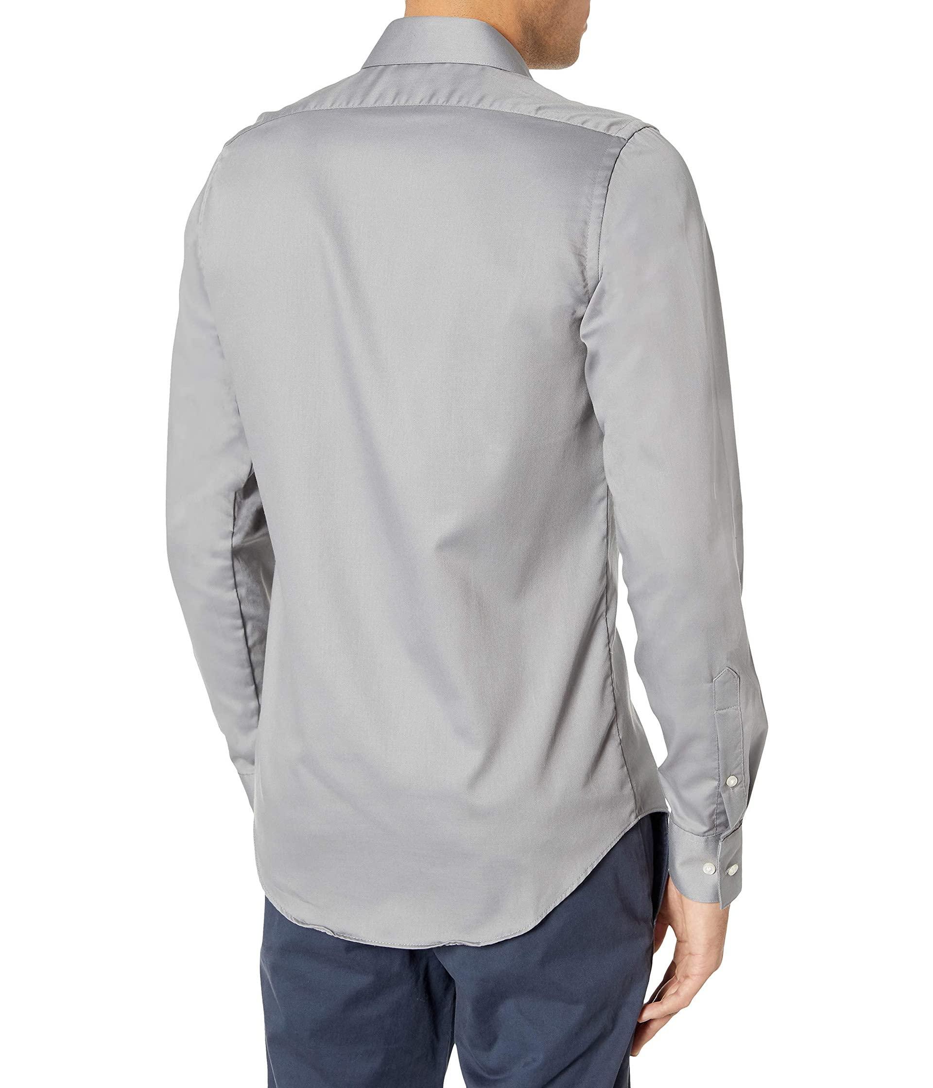 Van heusen fitted top stretch dress shirt