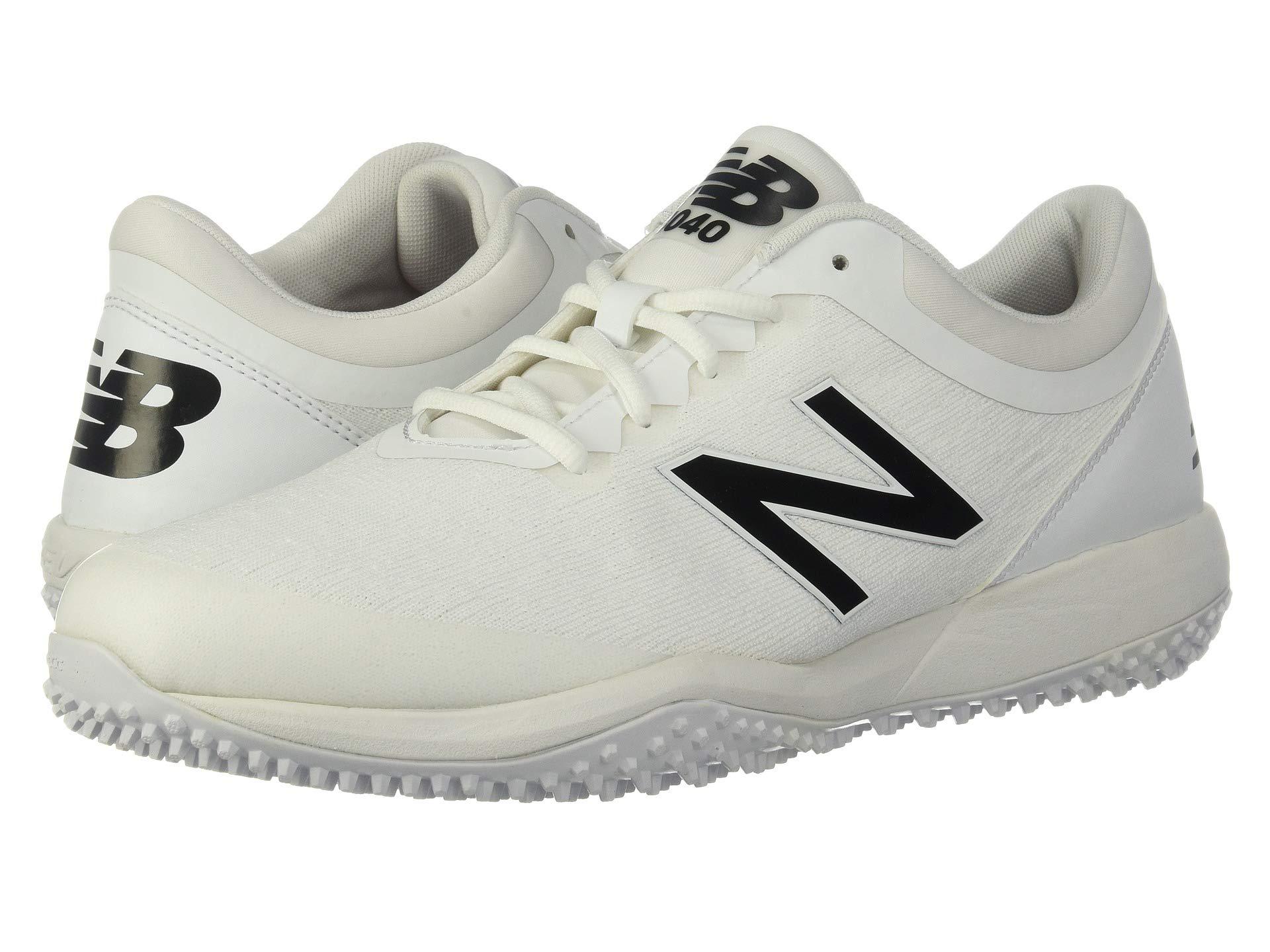 New Balance Synthetic 4040v5 Turf in White for Men - Lyst