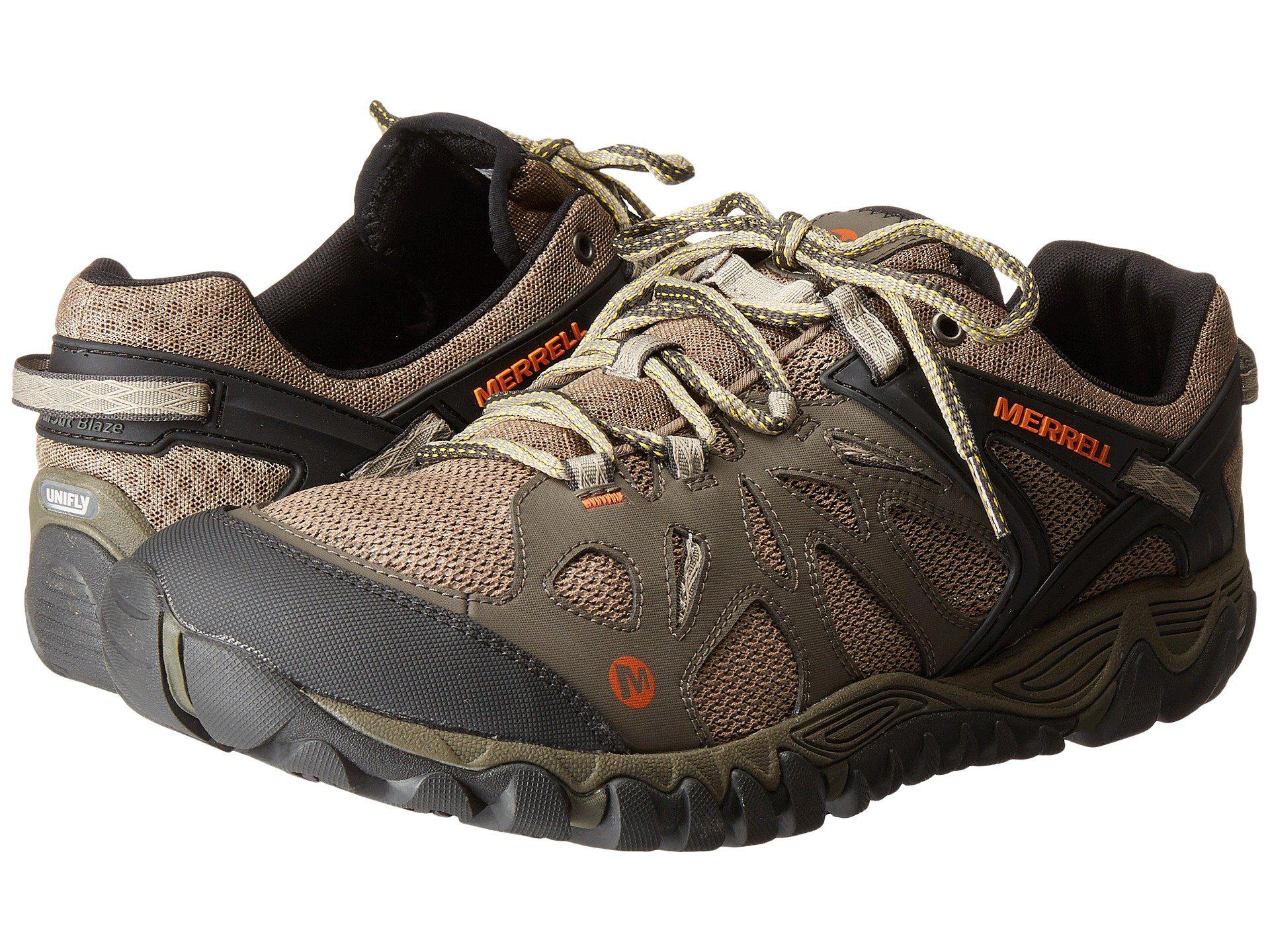 Rewarding Adolescent saw Merrell All Out Blaze Aero Sport Shoes in Natural for Men | Lyst