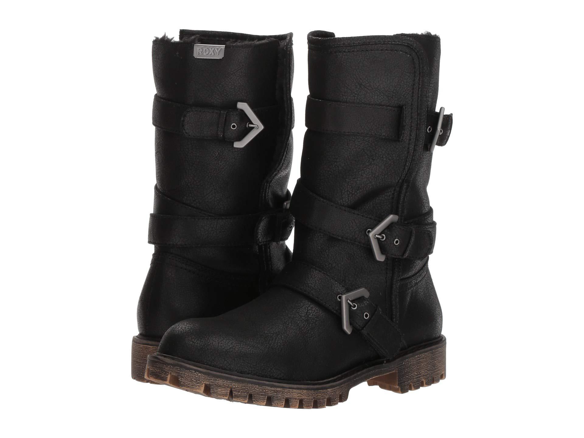 Roxy Rebel Boot in Black - Lyst