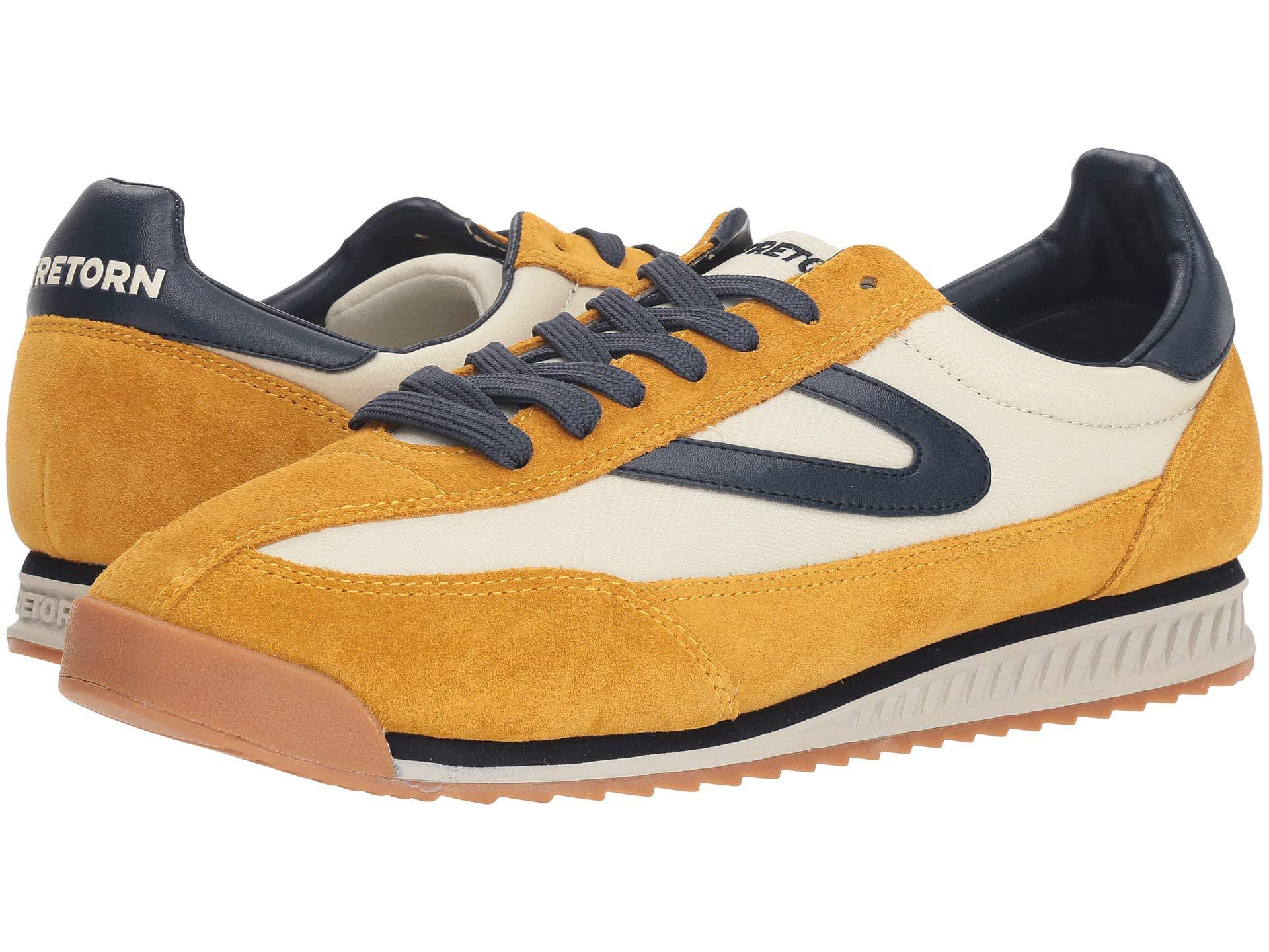 tretorn lemon suede