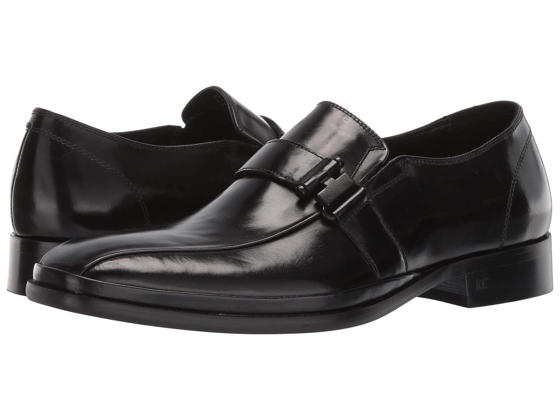 Kenneth Cole Reaction Leather Avery Slip-on in Black for Men - Lyst