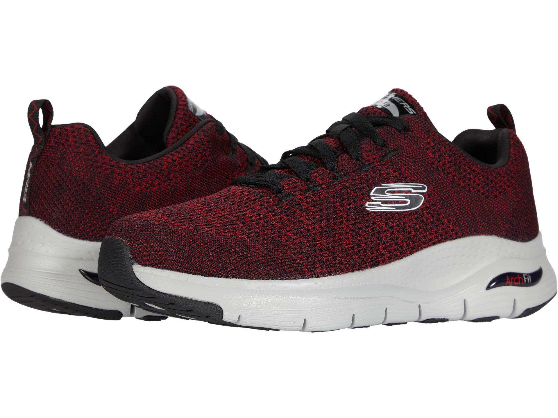 Skechers Arch Fit Paradyme in Red for Men | Lyst