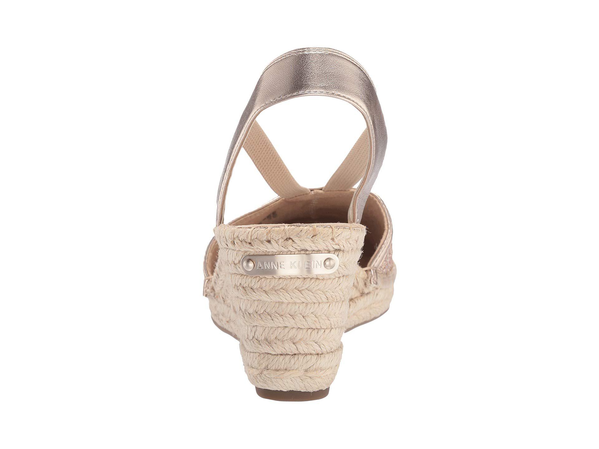 anne klein aneesa wedge espadrilles