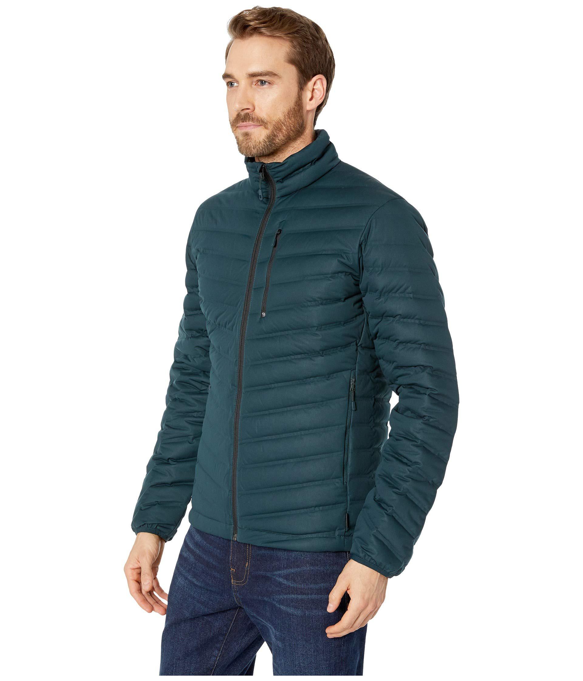 men's stretch down jacket