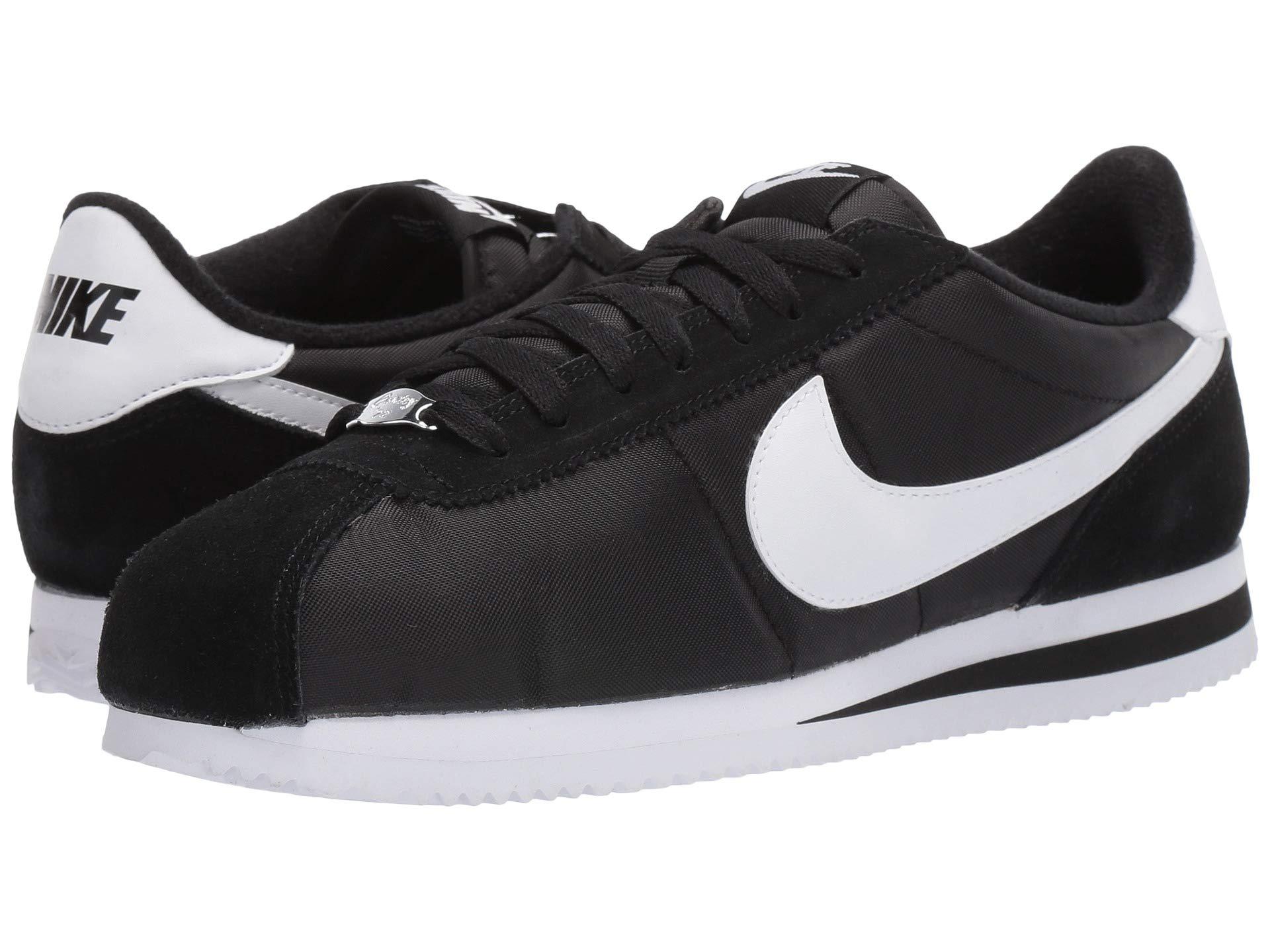 nike black cortez mens