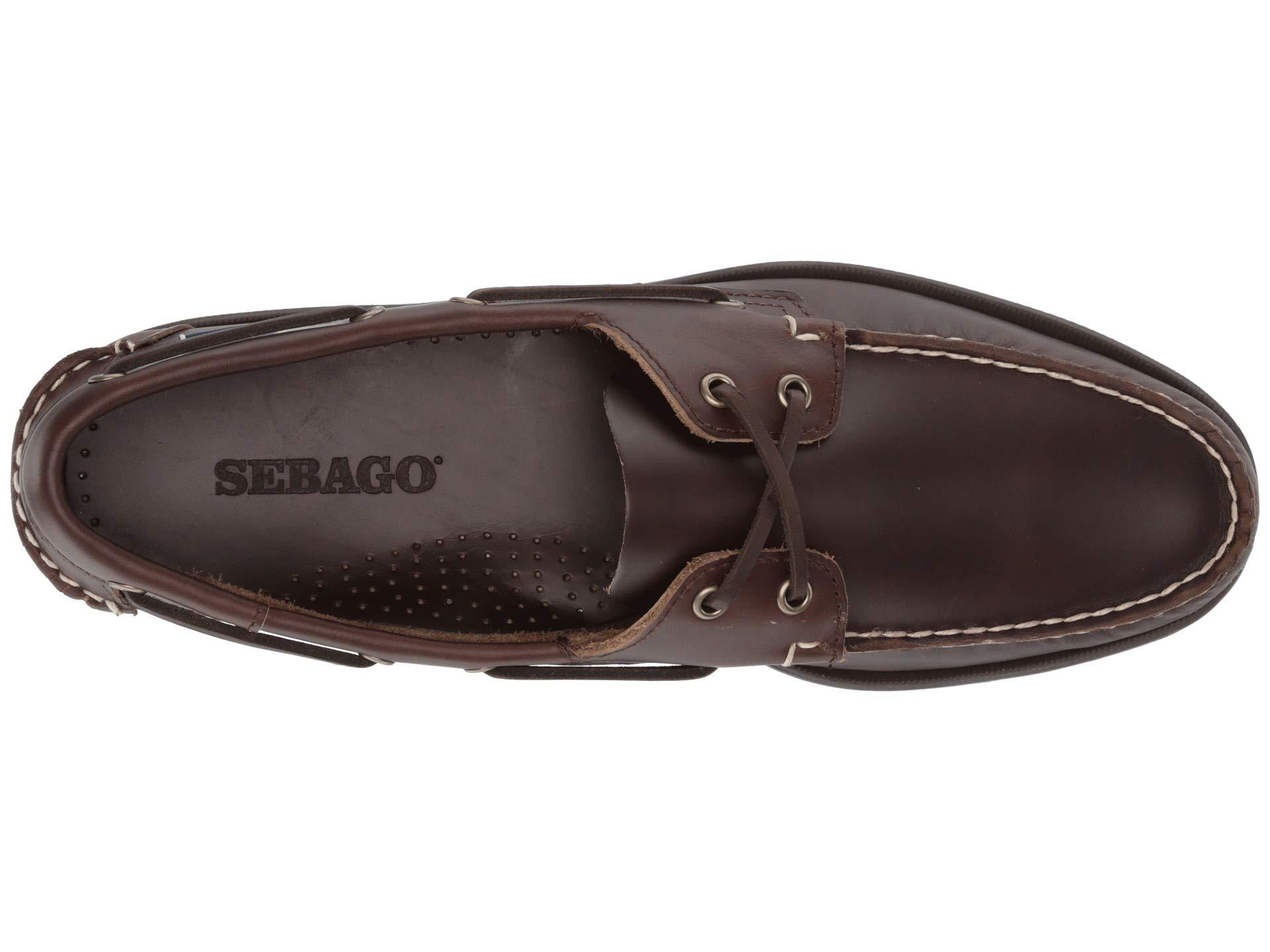 sebago docksides portland leather