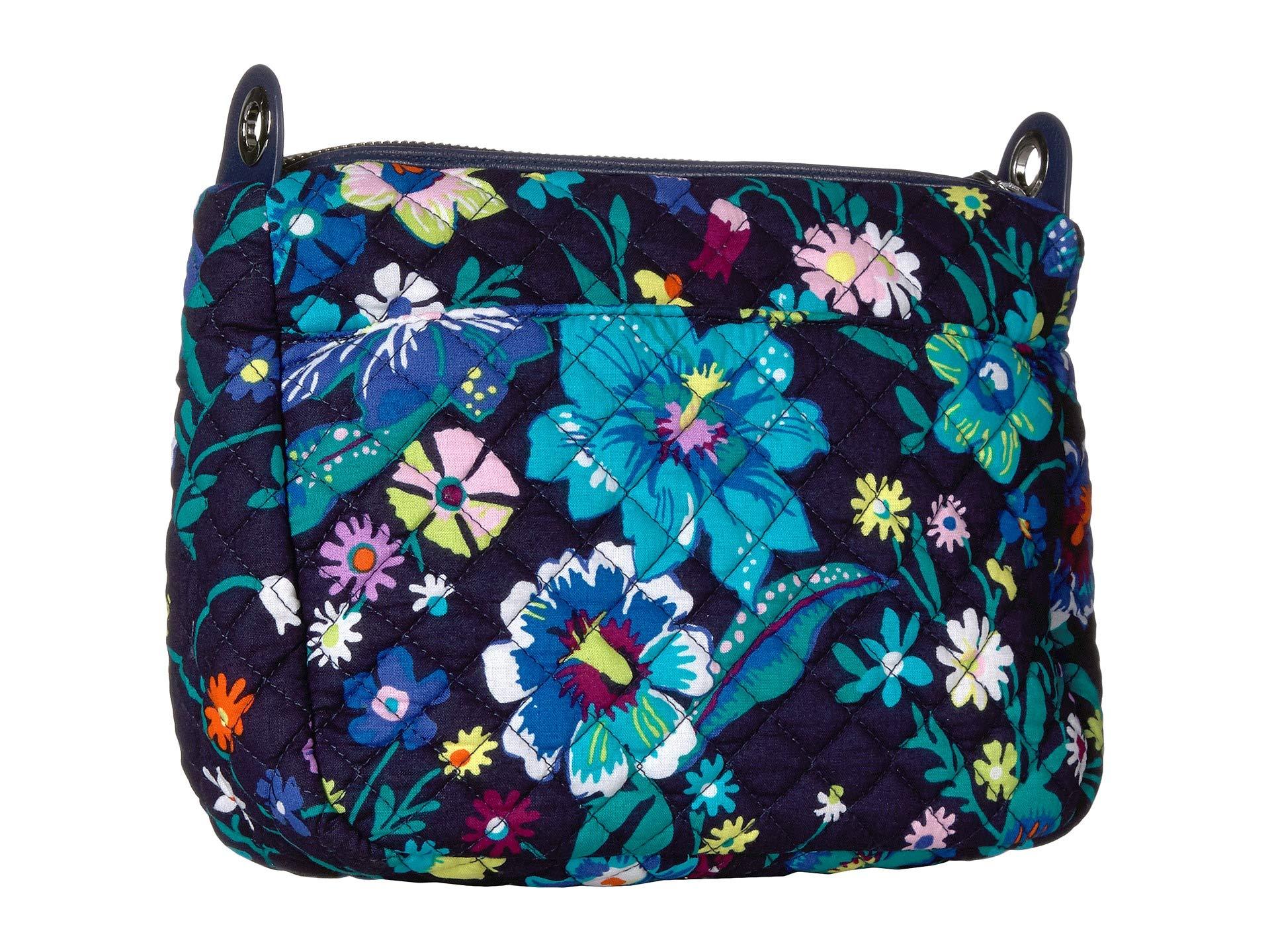 Vera Bradley Cotton Carson Mini Shoulder Bag in Brown Lyst