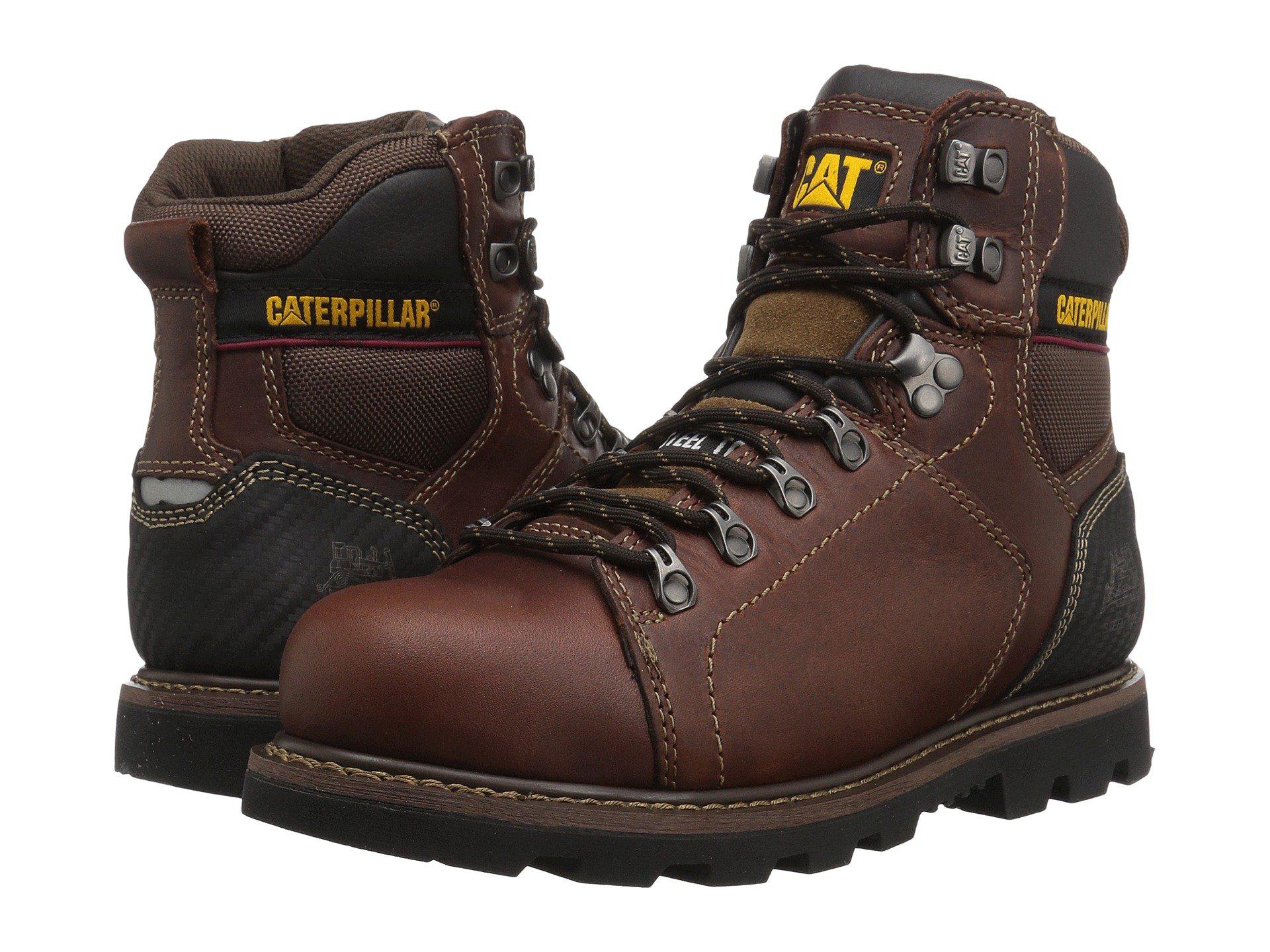 Caterpillar Leather Alaska 2.0 Steel Toe in Walnut (Brown) for Men