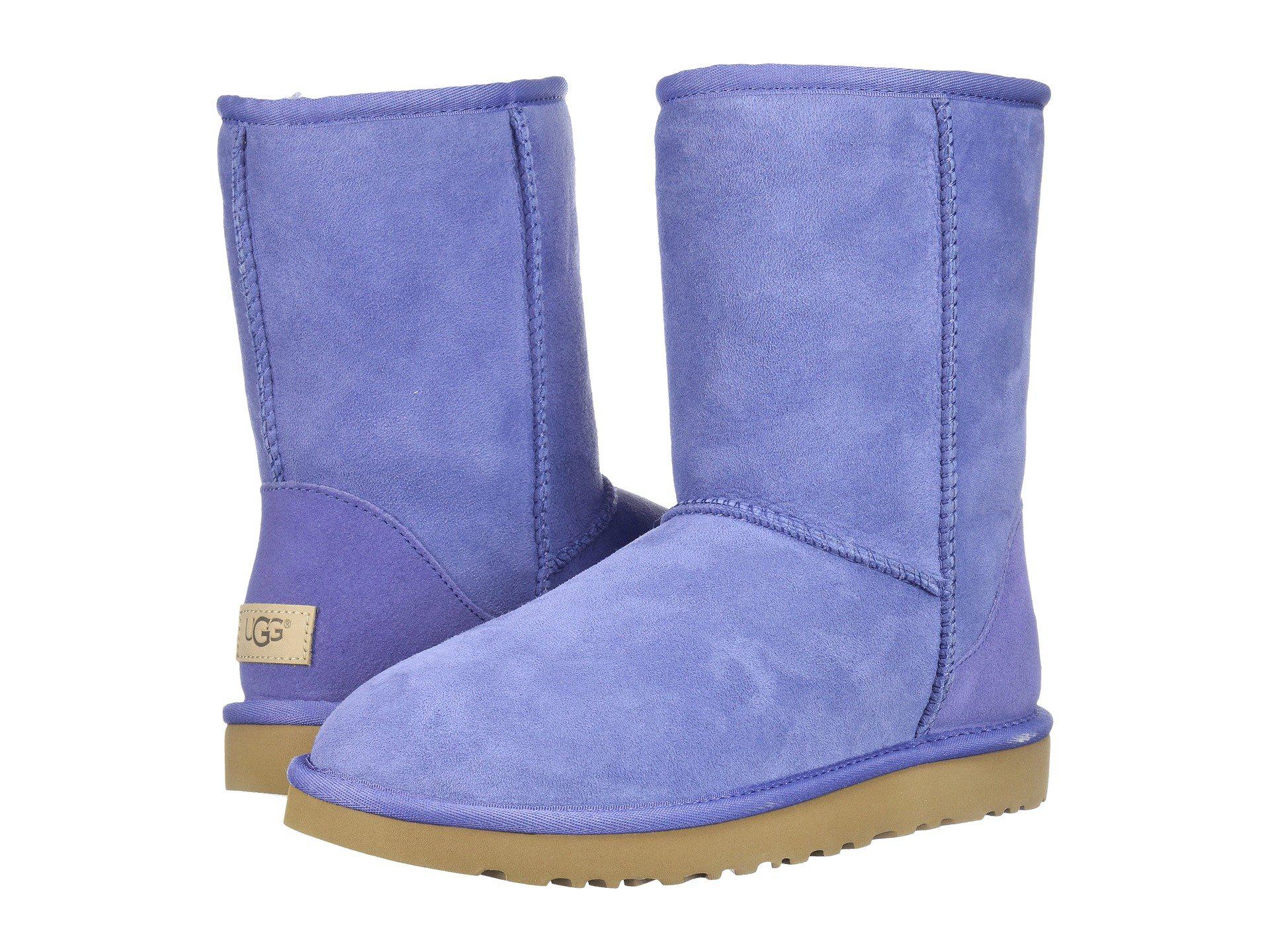 UGG Suede Classic Short Ii (lavender Violet) Women's Boots - Lyst