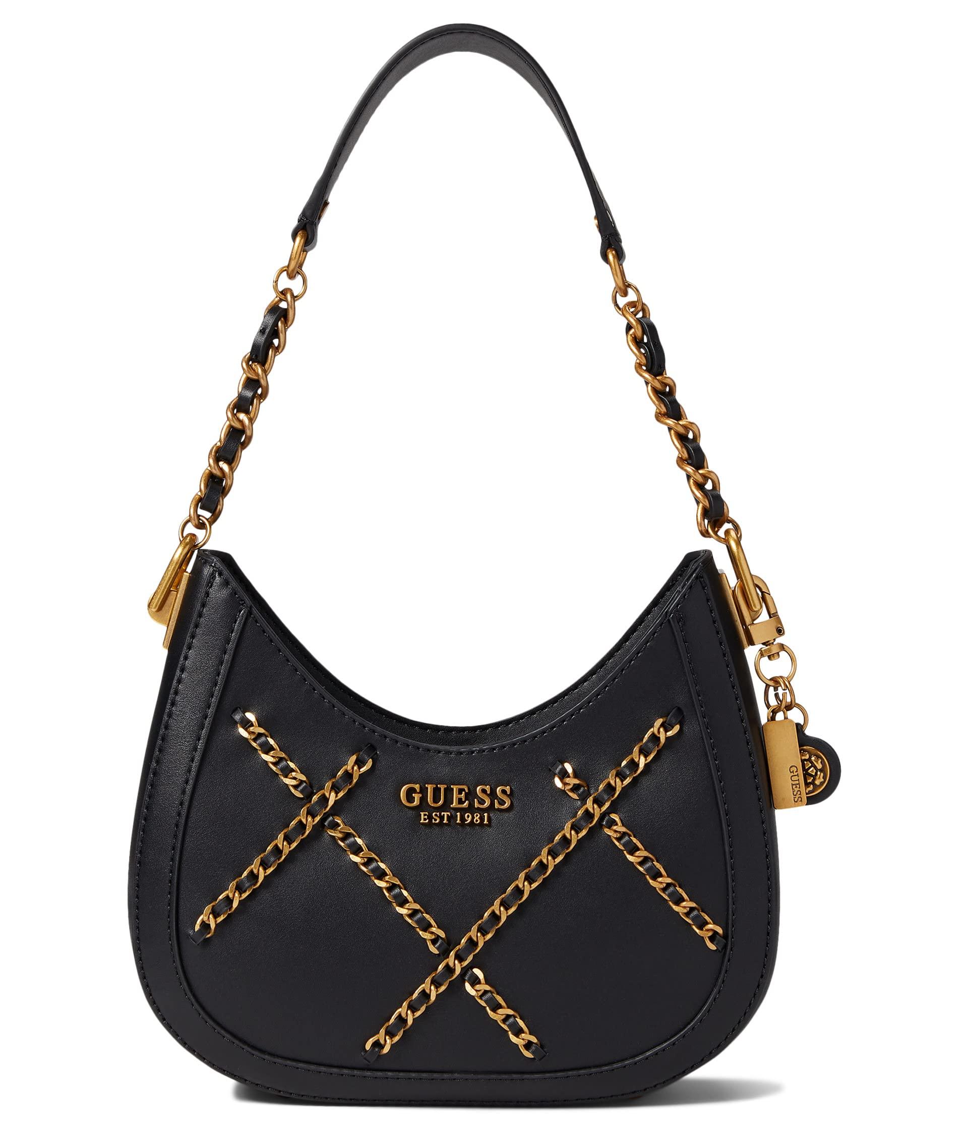 Guess Abey Small Hobo in Black | Lyst