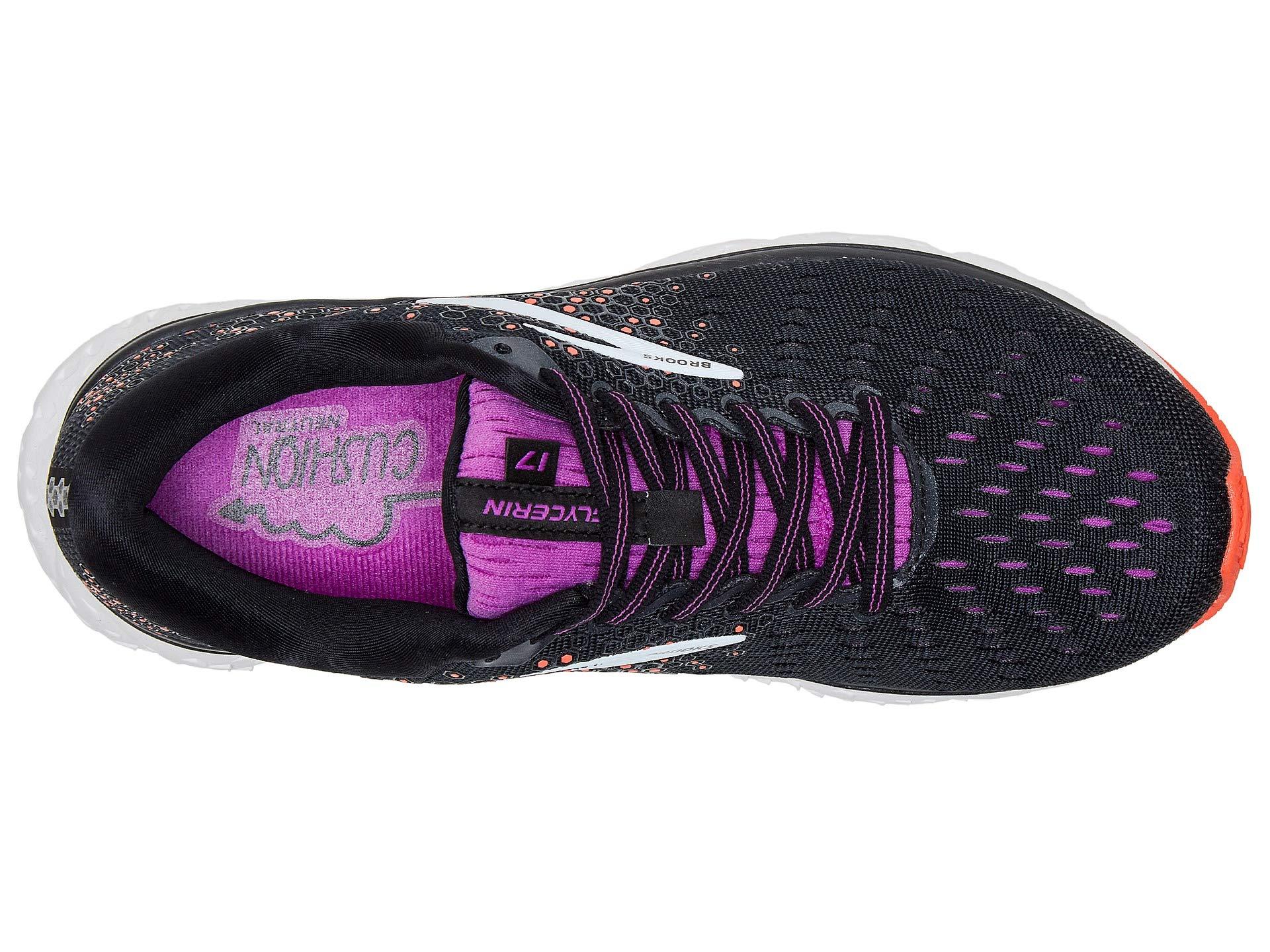 Brooks Rubber Glycerin 17 in Black Lyst