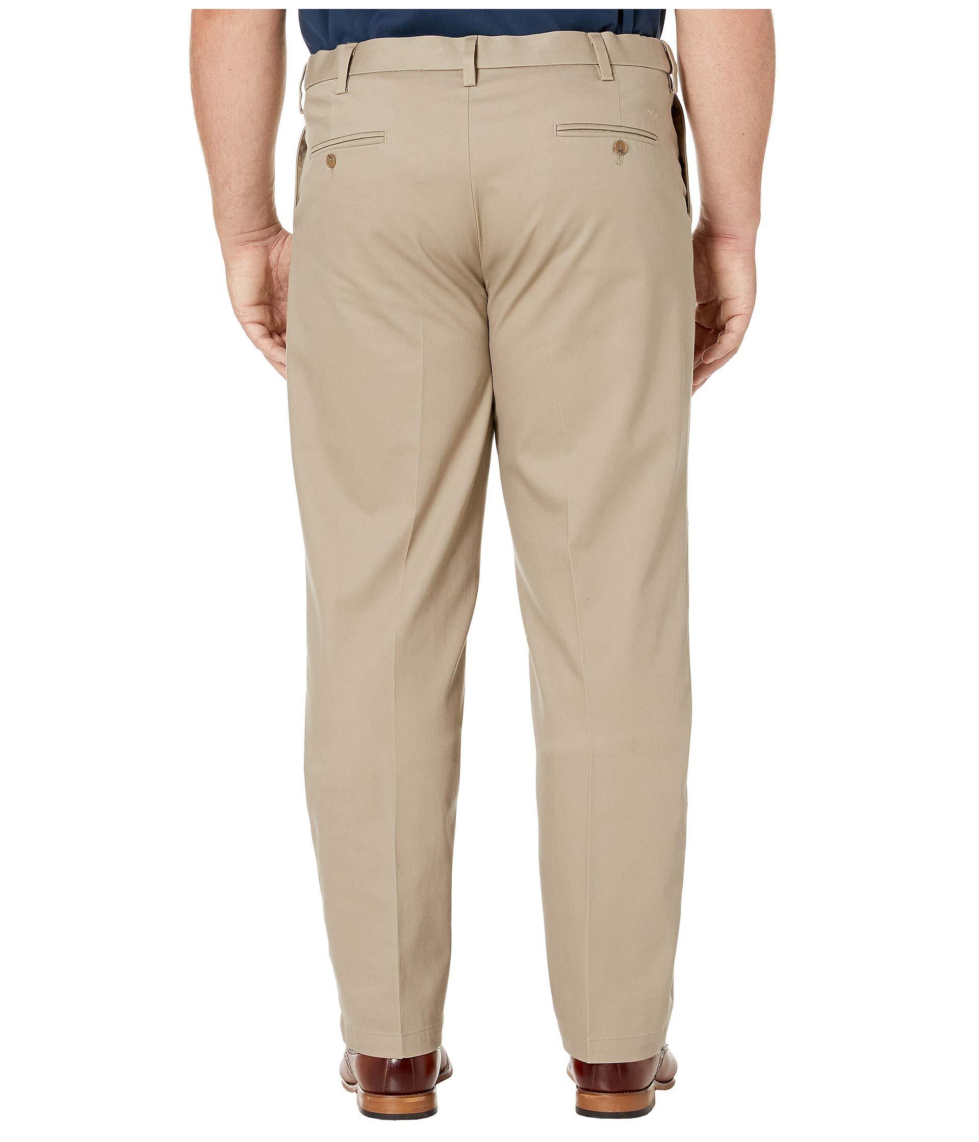 Dockers Big Tall Classic Fit Signature Khaki Lux Cotton Stretch Pants