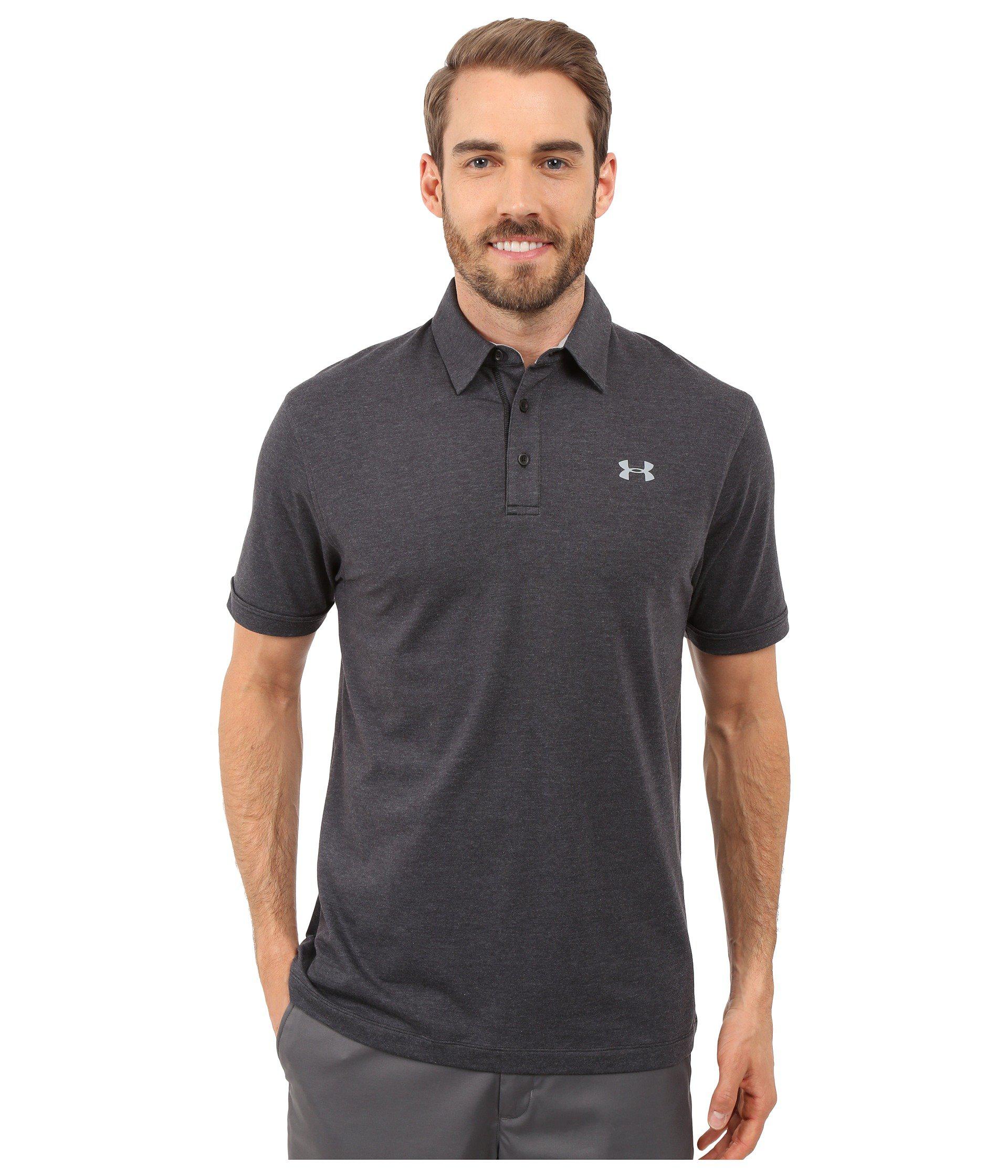 under armour charged cotton scramble polo