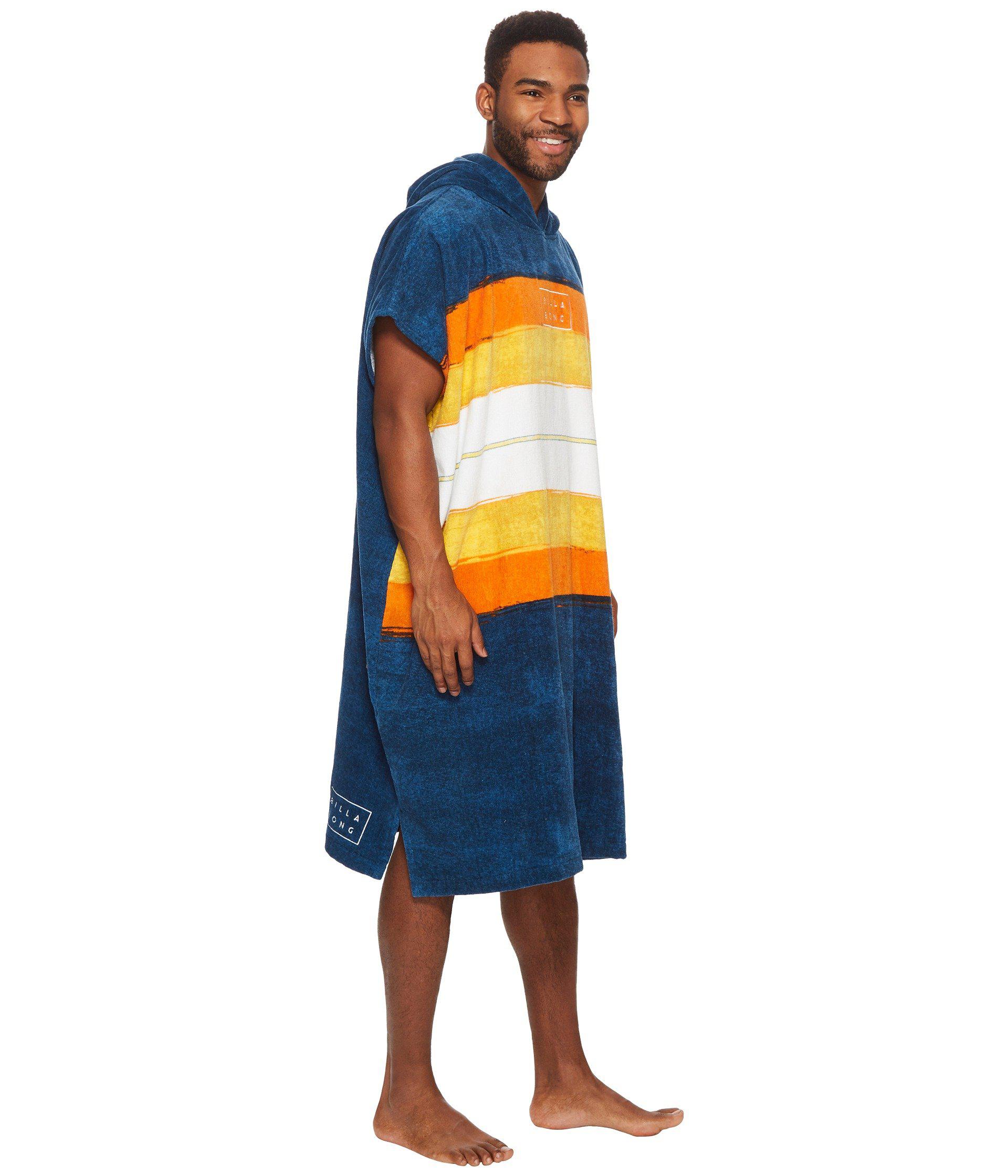 Billabong Hoodie Towel in Blue for Men | Lyst