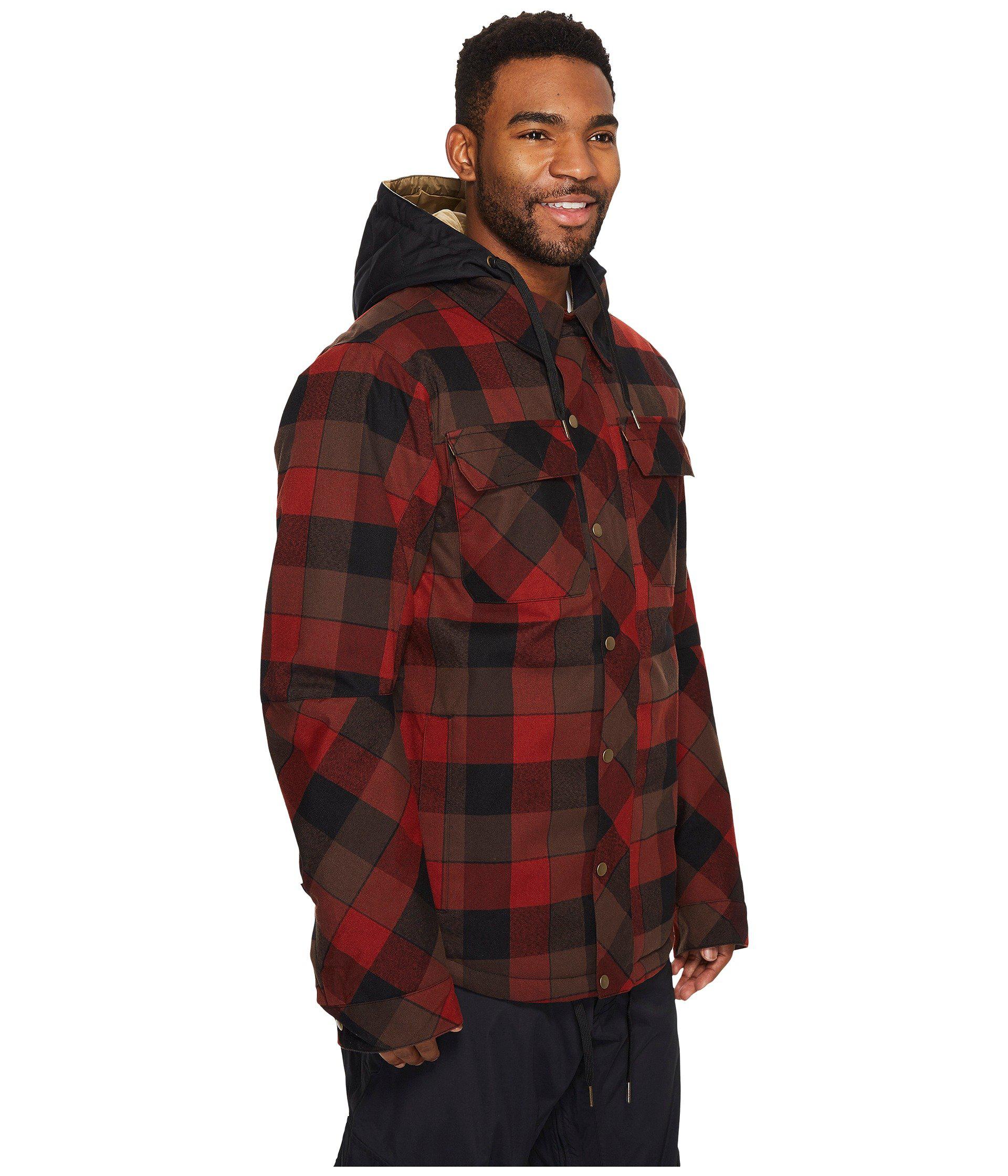 woodland red jacket